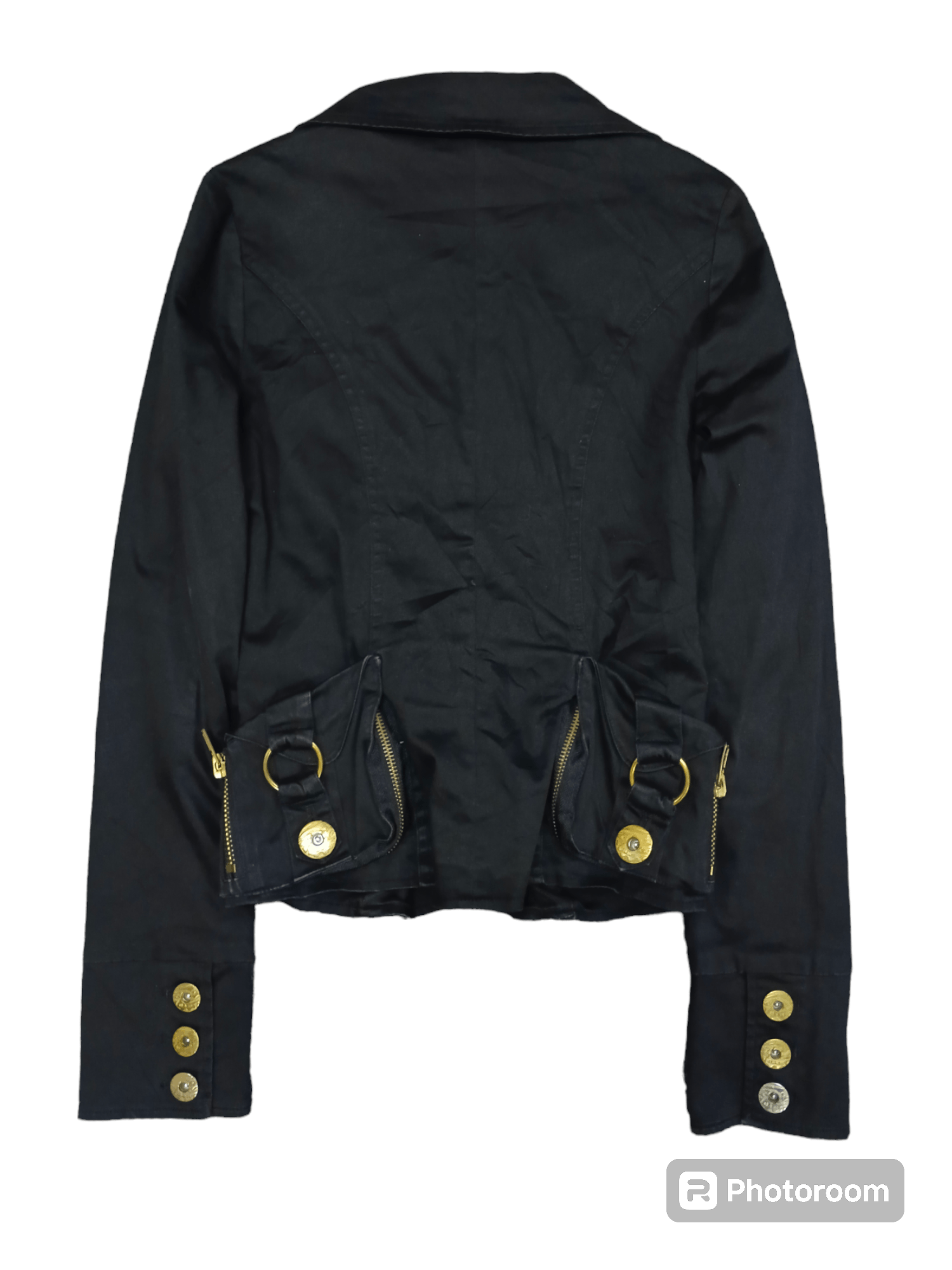 Japanese Brand D.I.A SEDI BLACK JACKET Size XS / US 0-2 / IT 36-38 - 2 Thumbnail