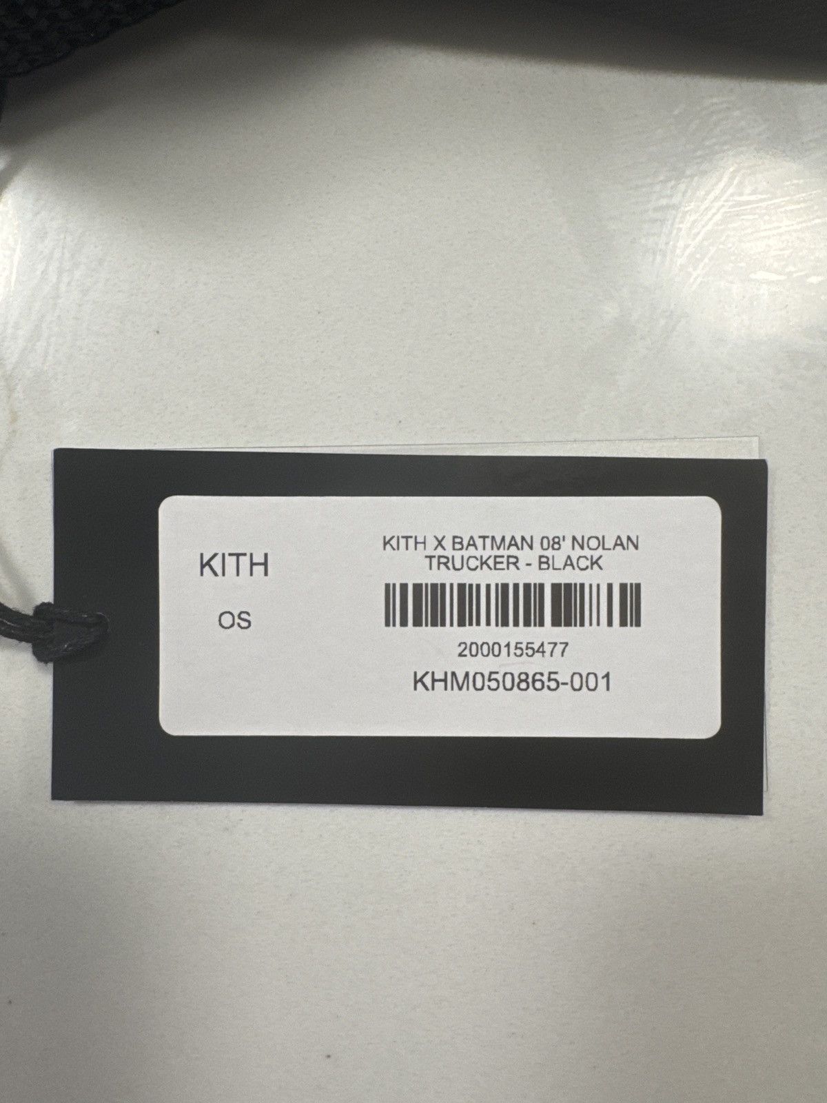 DC Comics × Kith Kith X Batman Nolan ‘08 Trucker Hat Size ONE SIZE - 4 Thumbnail