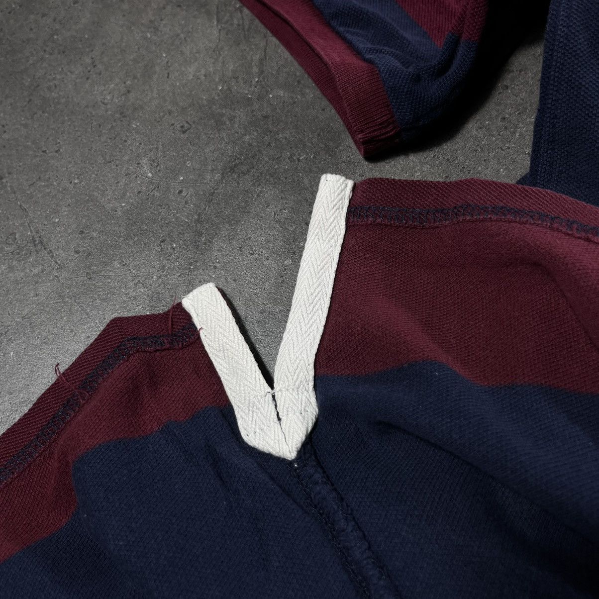 Polo Ralph Lauren Polo Ralph Lauren 00s Vintage Striped Rugby Polo Tshirt Tee Size US S / EU 44-46 / 1 - 16 Thumbnail