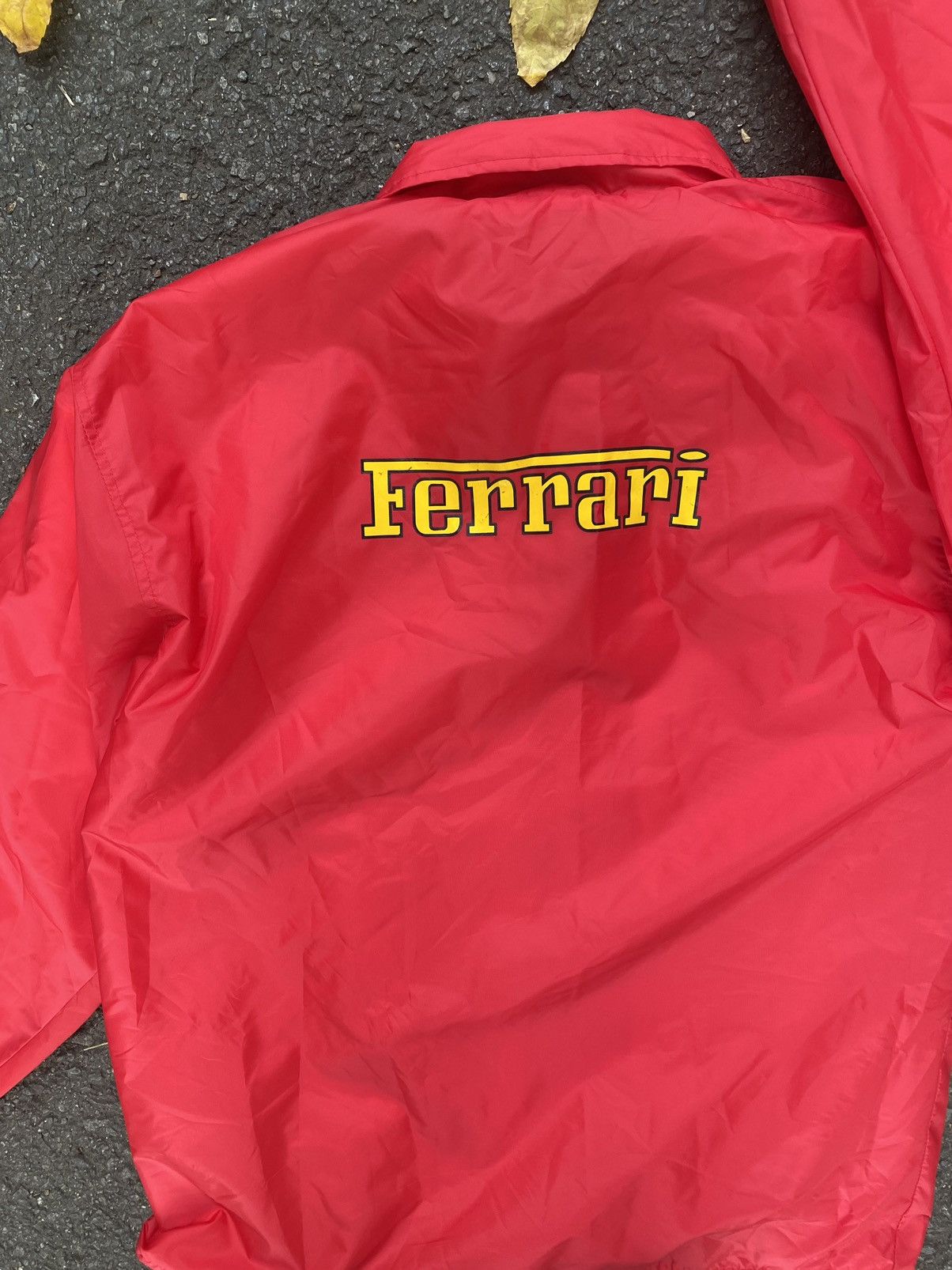 Ferrari 90’ Vintage Ferrari Coach Coat Jacket Rainjacket Size US XL / EU 56 / 4 - 2 Thumbnail