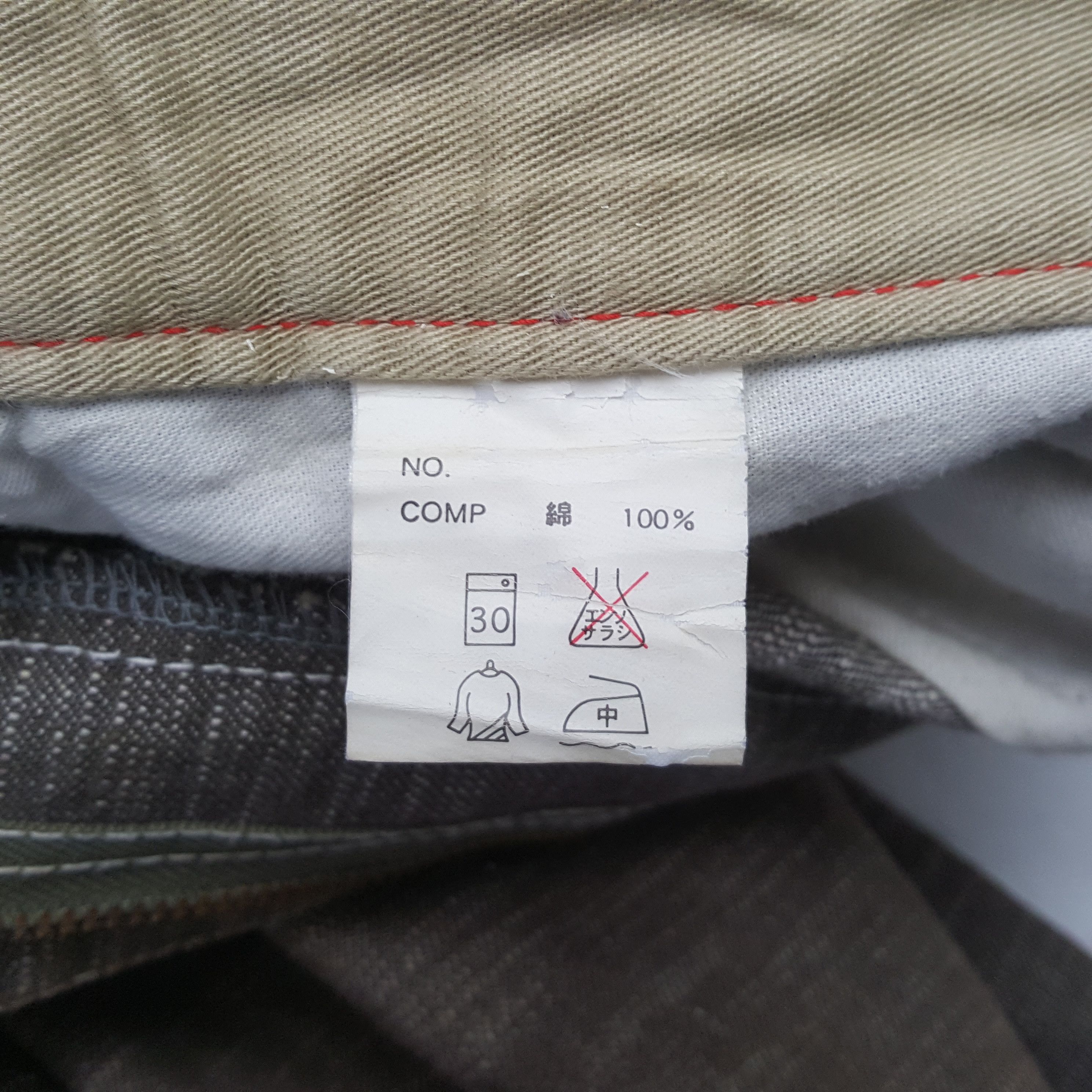Japanese Brand Vintage Scanner Fundamental Product Brand Jeans C318N18 Size US 34 / EU 50 - 10 Thumbnail