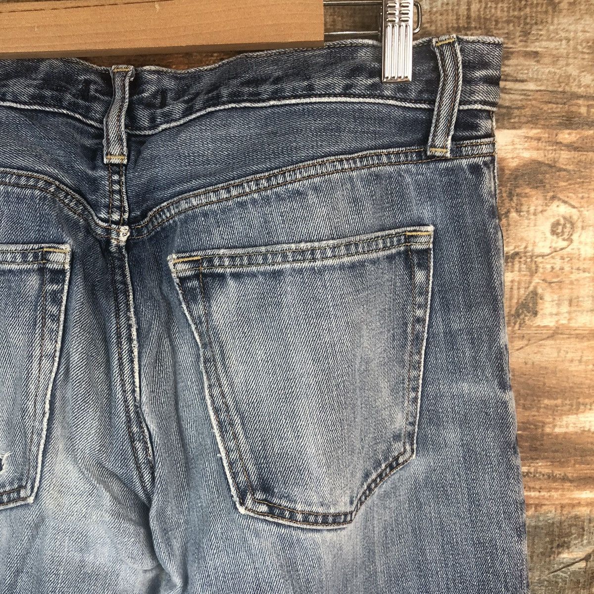 Japanese Brand Uniqlo japan ripped Distressed Denim Pants #A1394 Size US 31 - 22 Thumbnail