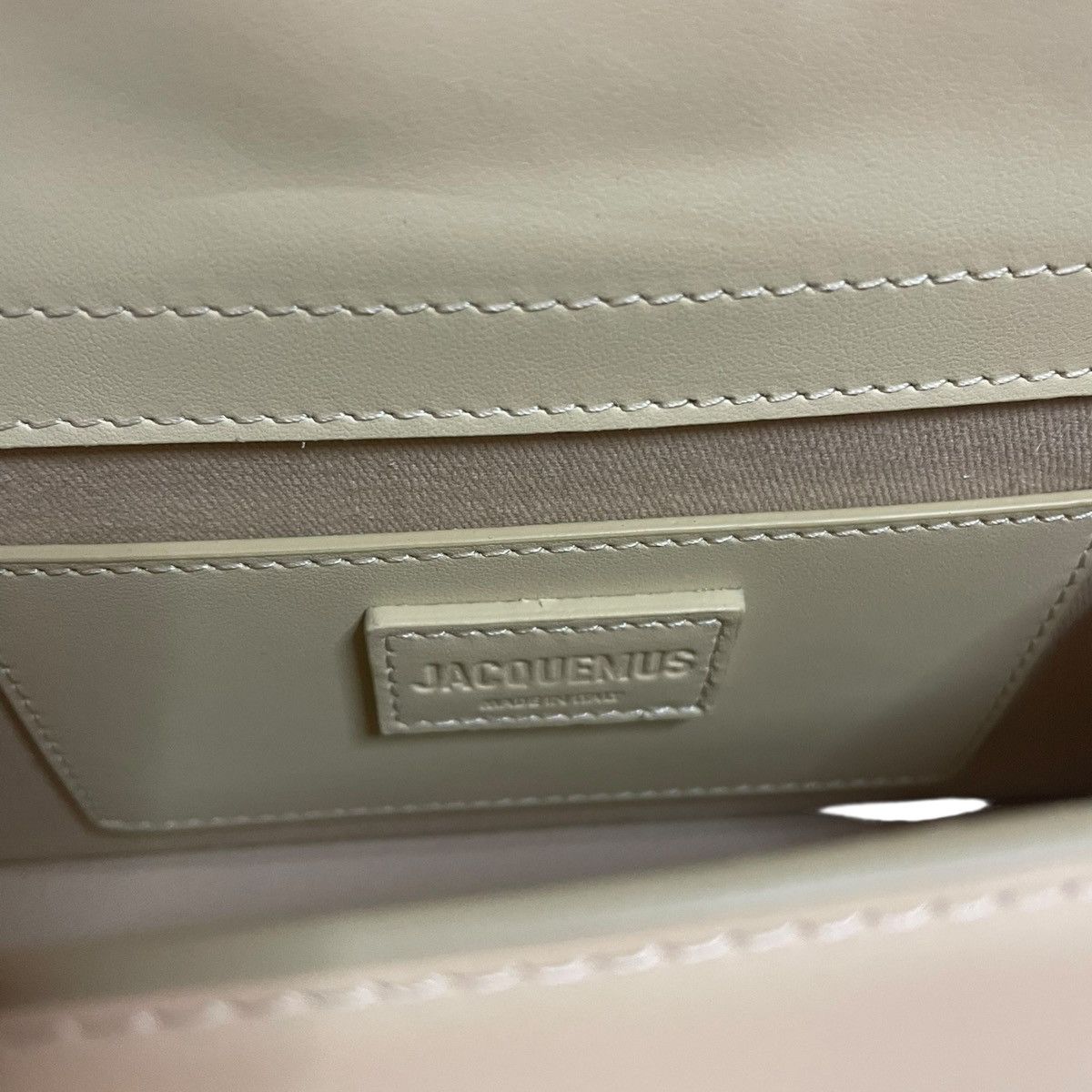 Jacquemus Jacquemus Le Grand Bambino Beige Gold Size ONE SIZE - 5 Thumbnail