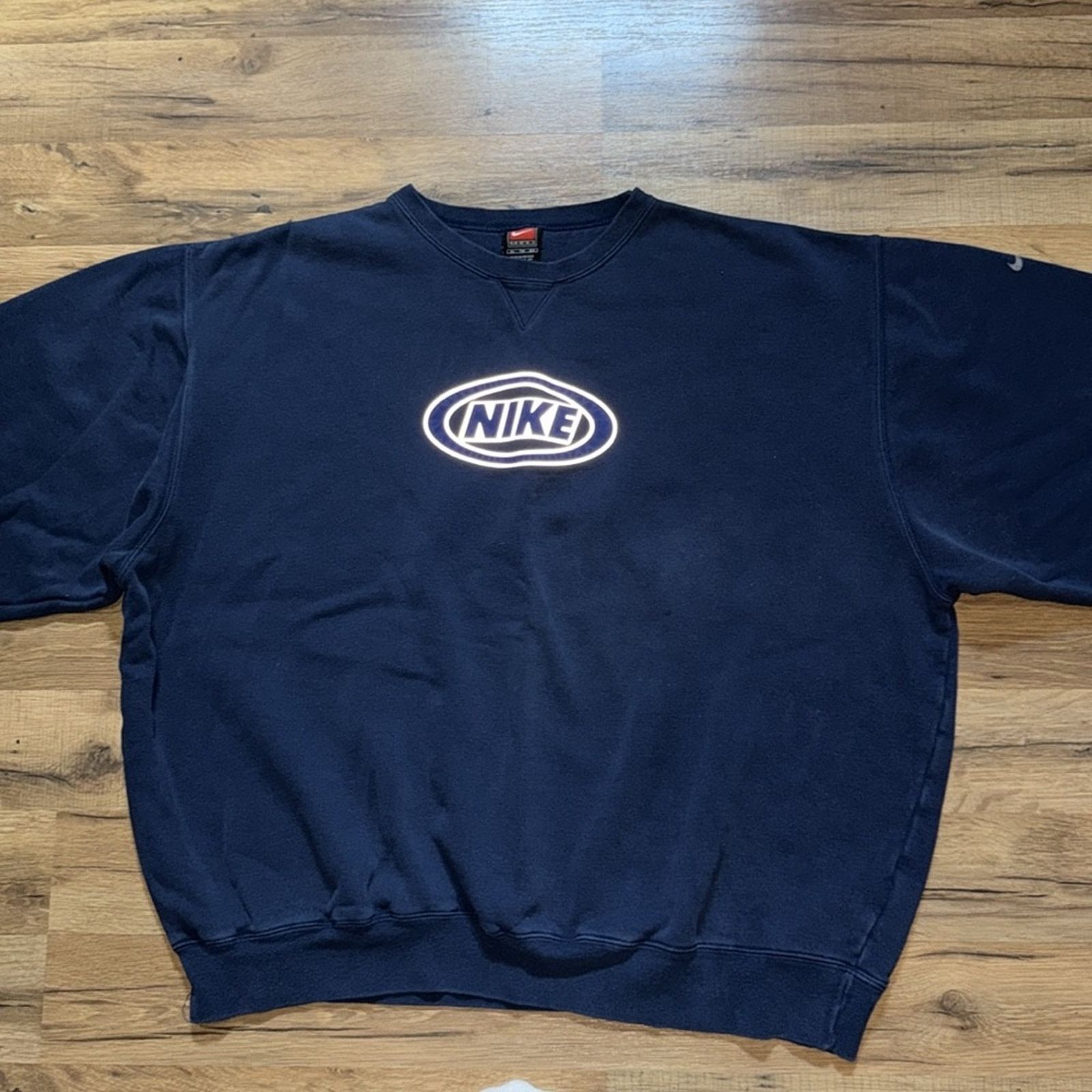 Nike 90s Nike Spell Out Crewneck Sweatshirt Size US XL / EU 56 / 4 - 4 Thumbnail