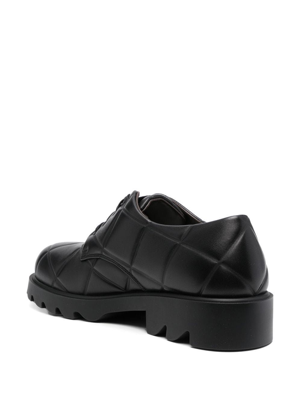 Bottega Veneta o1bcso1str0225 Strut Grid Shoes in Black Size US 13 / EU 46 - 3 Thumbnail