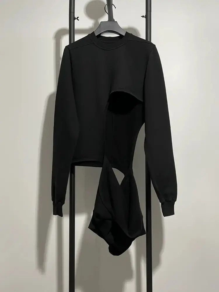 Rick Owens Rick Owens Drkshdw Detachable Sweatshirt Size US M / EU 48-50 / 2 - 2 Thumbnail