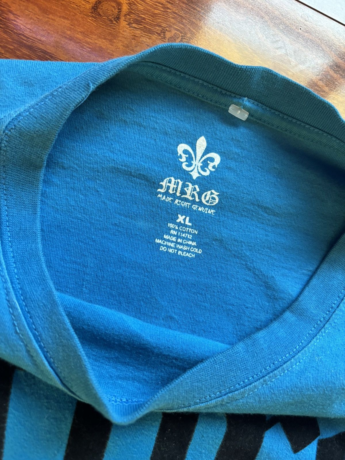 Other XL - Blue MRG Graphic Double Sleeve Shirt Size US XL / EU 56 / 4 - 3 Thumbnail