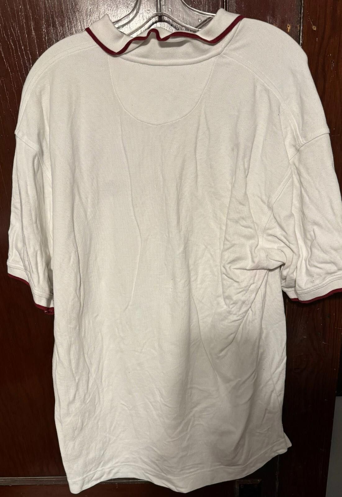 Other University of Arkansas Razorbacks Vintage Men XL Polo White Size US XL / EU 56 / 4 - 2 Thumbnail
