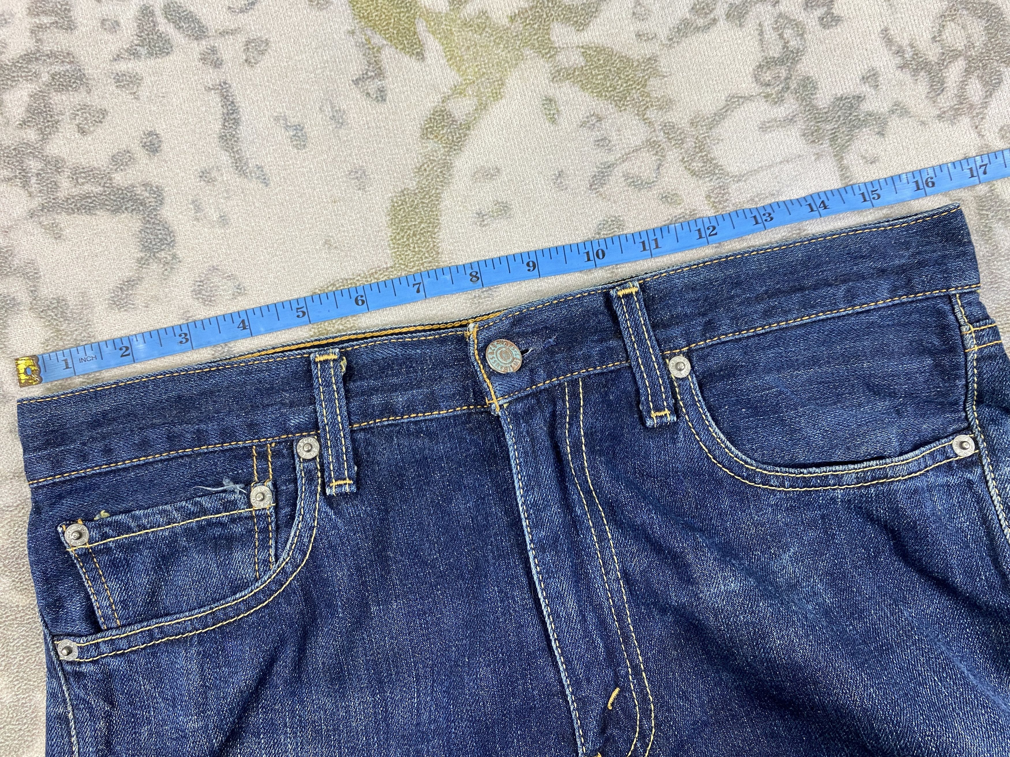 Levi's Blue Vintage Levi's 505 Jeans 32x34 Denim- JN3631 Size US 32 / EU 48 - 5 Thumbnail