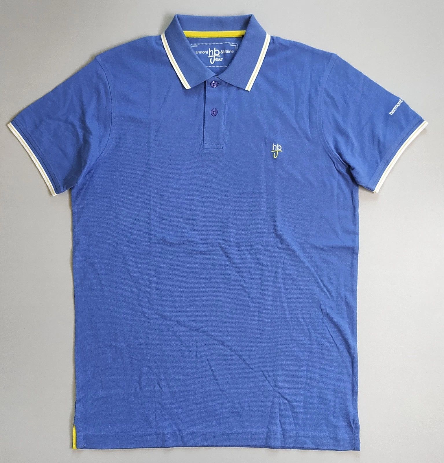 Harmont & Blaine Harmont & Blaine Jeans (HBJ) Shortsleeves Polo Shirt ASM1965 Size US L / EU 52-54 / 3 - 2 Thumbnail