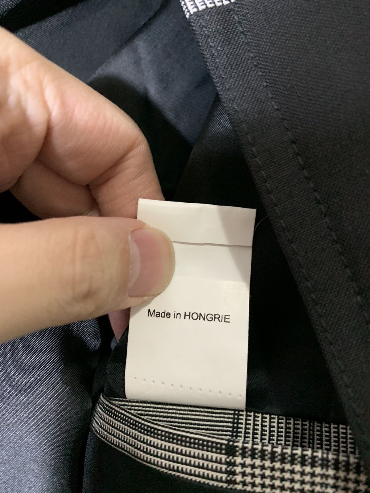 Kris Van Assche Kris Van Assche Wales check bomber jacket Sz 48 Size US M / EU 48-50 / 2 - 6 Thumbnail