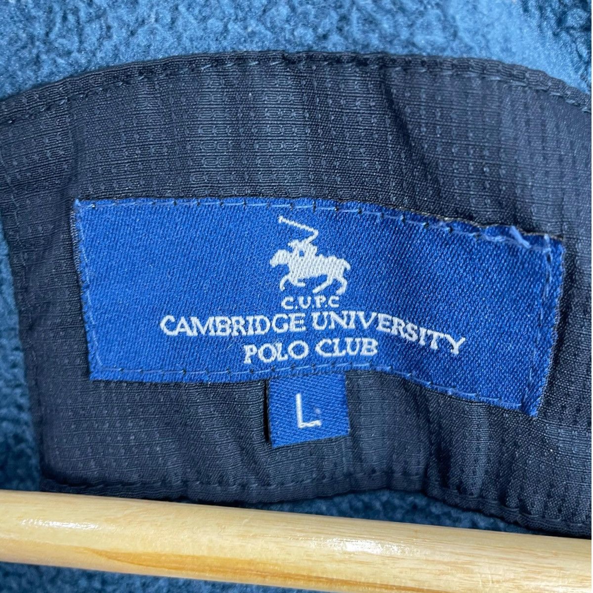 Vintage Vintage Cambridge University Polo Club Zipper Jacket Size US L / EU 52-54 / 3 - 10 Thumbnail