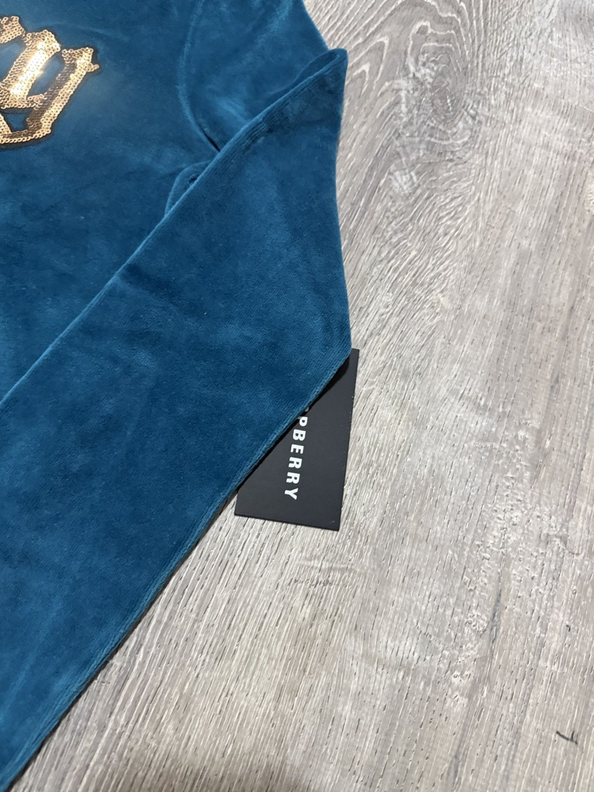 The GV Gallery Gv Gallery Berry Paris Hilton Zip Hoodie Velour Size Small Size S / US 4 / IT 40 - 5 Thumbnail