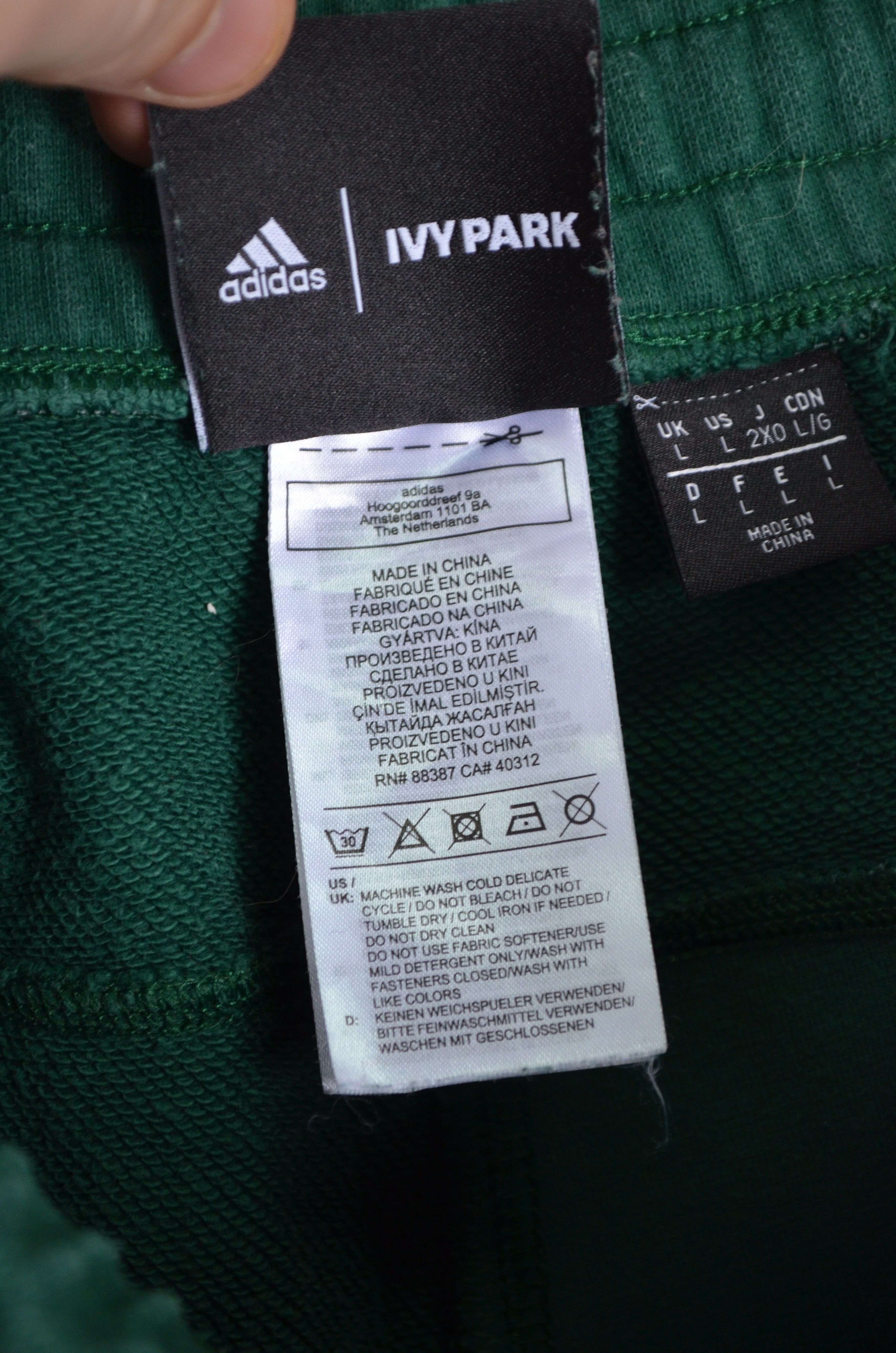 Adidas × Designer × Ivy Park Mens Adidas Ivy Park Green Pants Sweatpants Track Size L Size US 34 / EU 50 - 11 Thumbnail