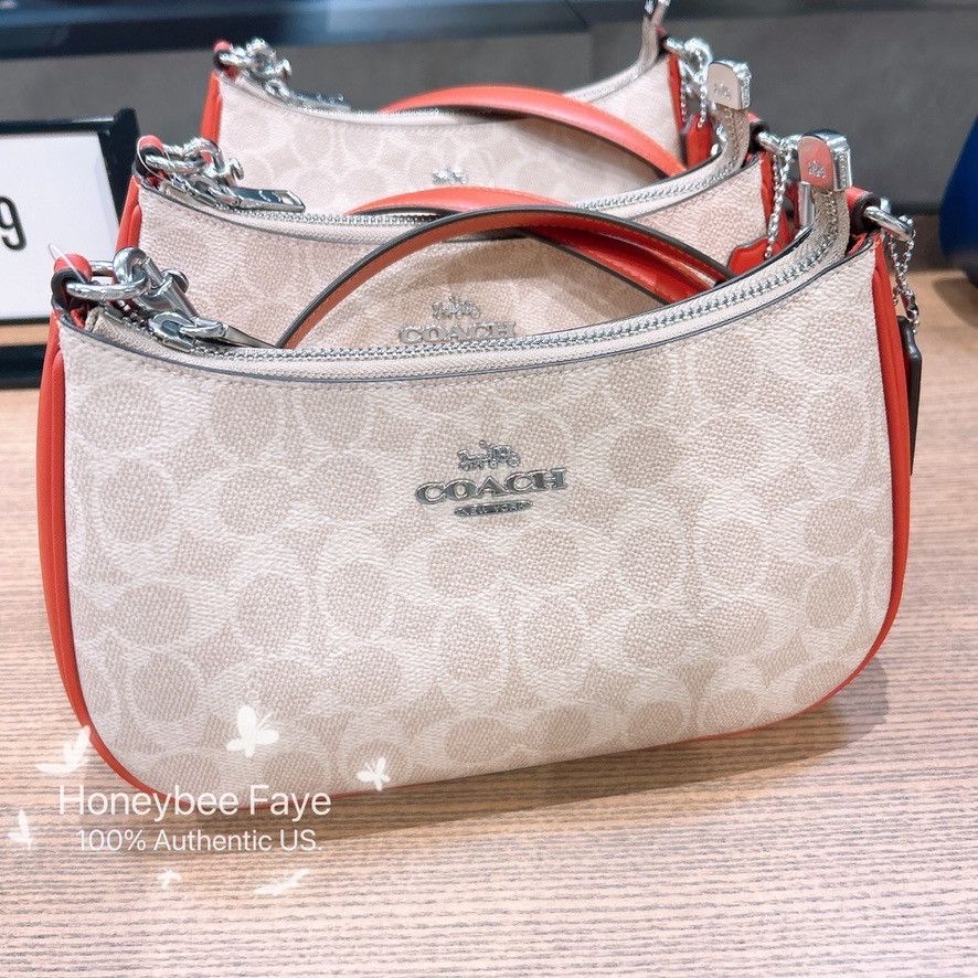 Coach Teri Shoulder Bag In Signature Canvas CV933 Size ONE SIZE - 5 Thumbnail