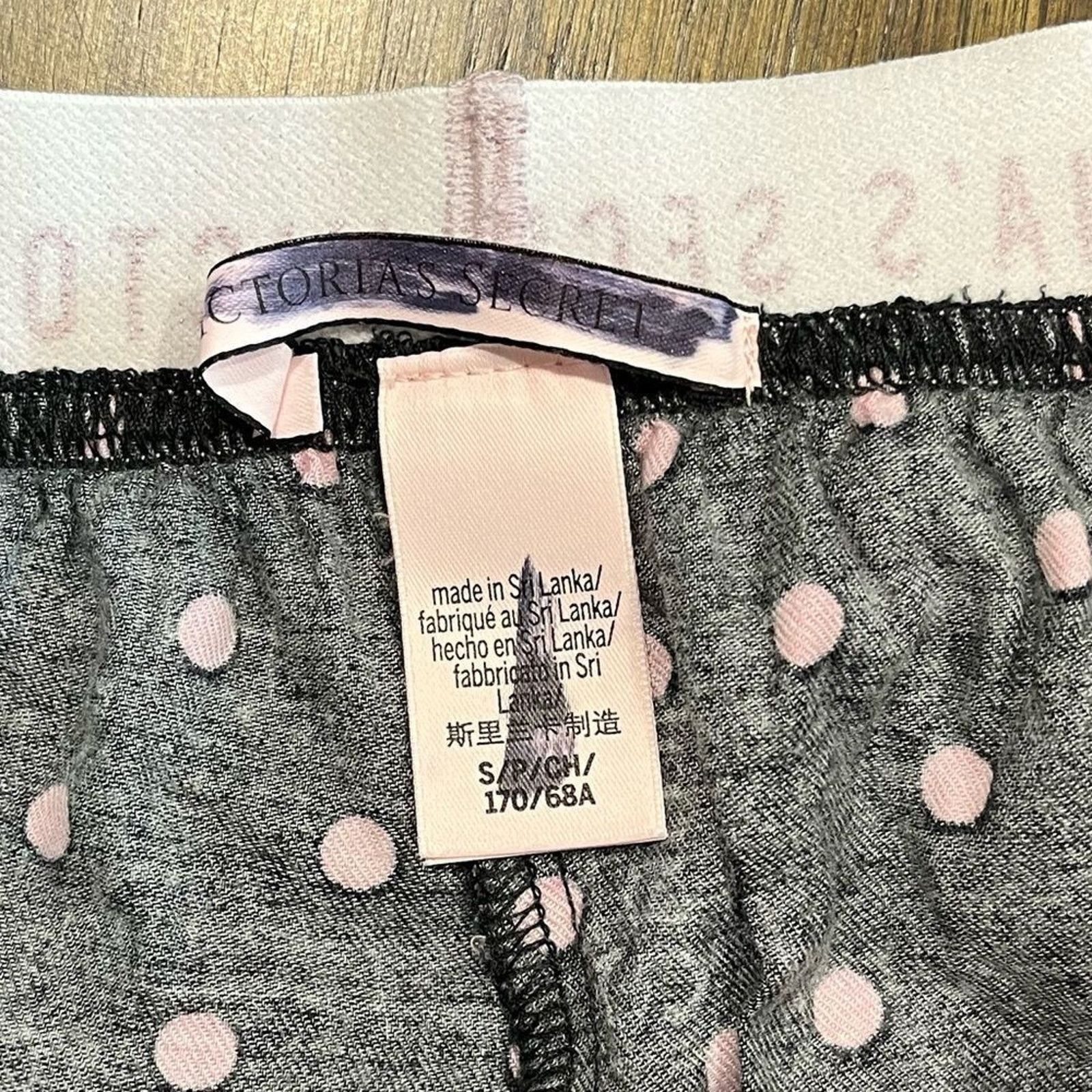 Victoria's Secret Victoria’s Secret Pajama Pant Joggers Polka Dot - Size S Size 26" / US 2 / IT 38 - 8 Thumbnail