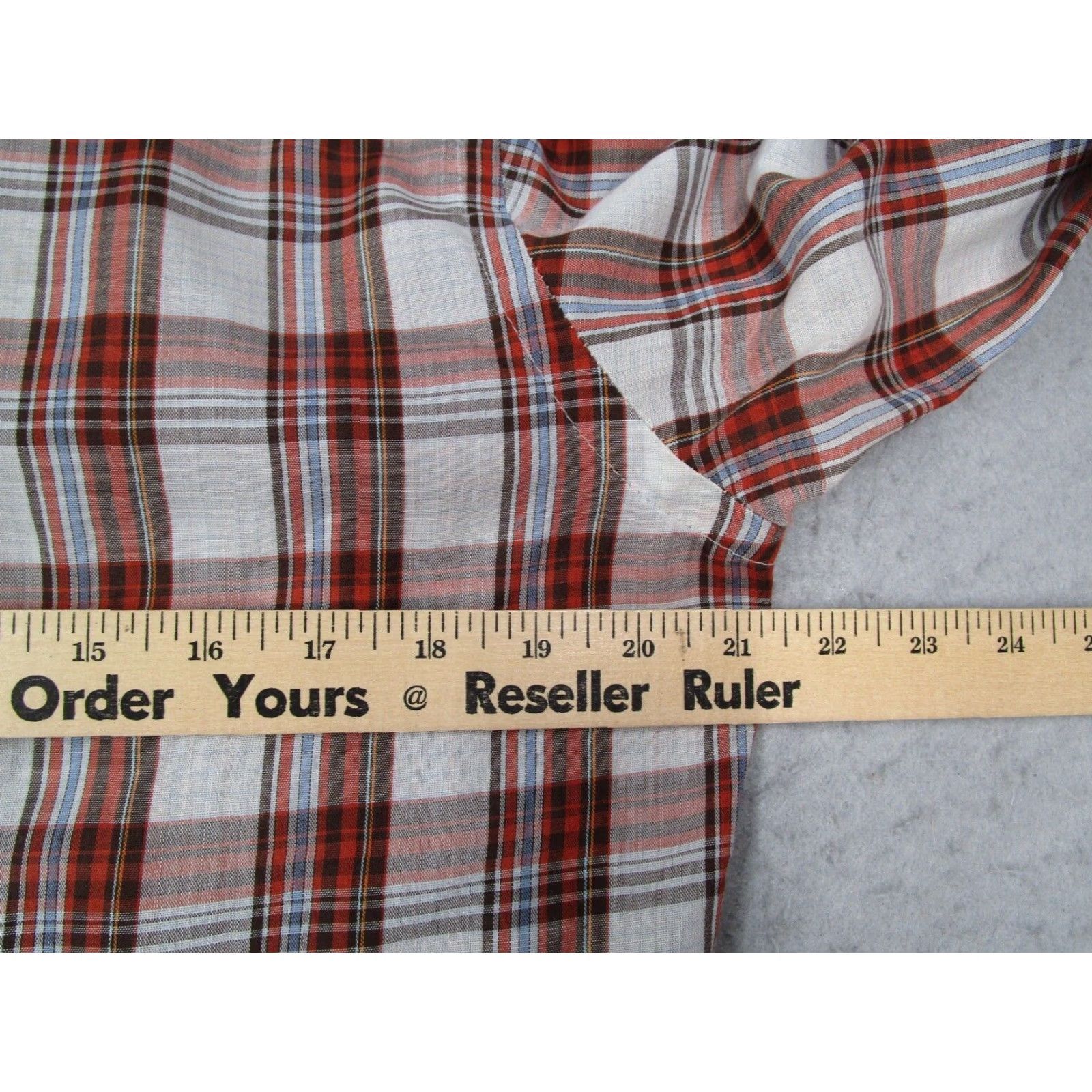 Vintage VINTAGE Maverick Western Shirt Mens Medium Red Check Long Sleeve Button Up Snap Closure Made in USA Size US M / EU 48-50 / 2 - 7 Thumbnail