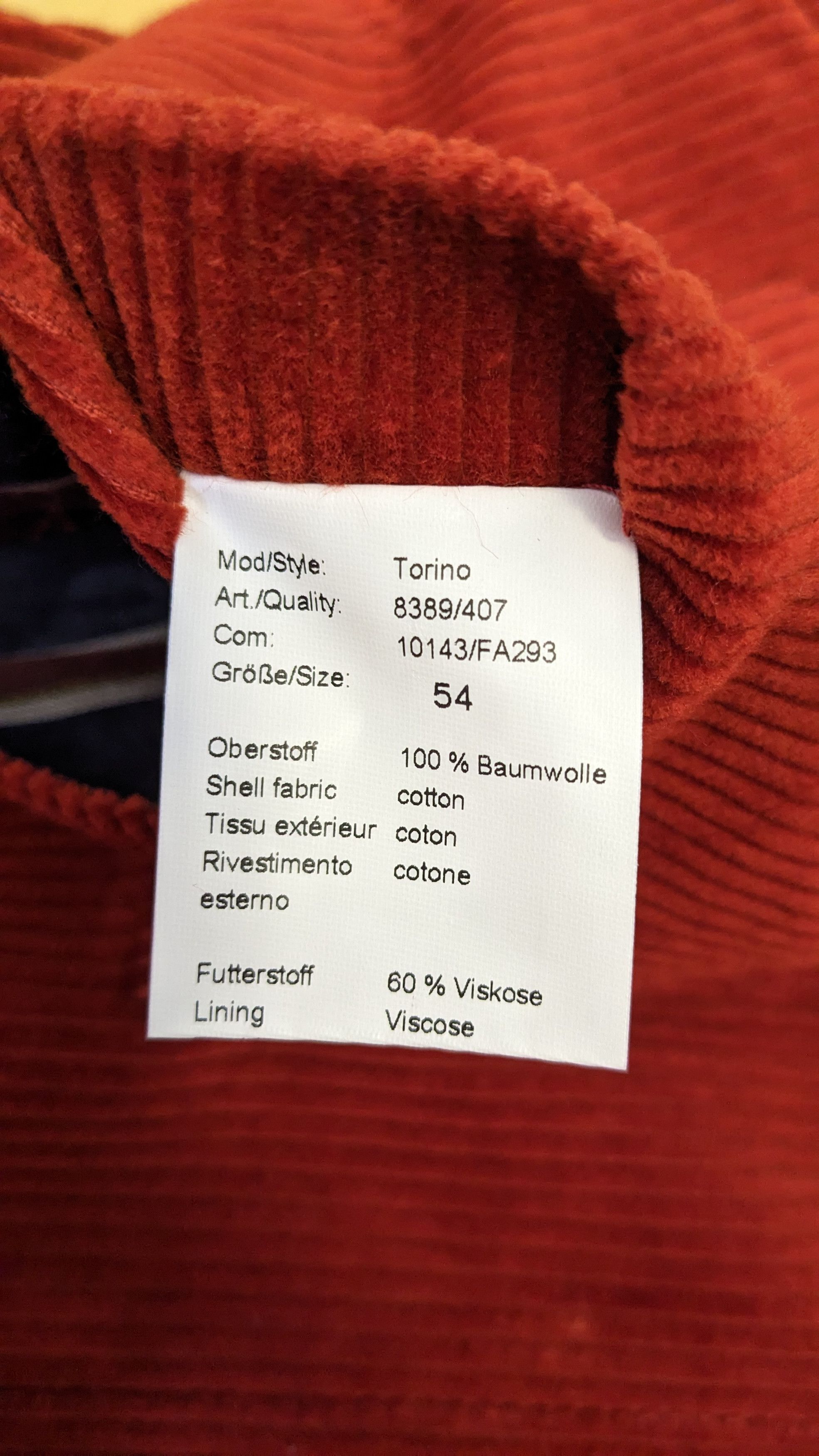 Other Vintage Beaver's Light Brown Corduroy Vest (L-XL) Size US L / EU 52-54 / 3 - 7 Thumbnail