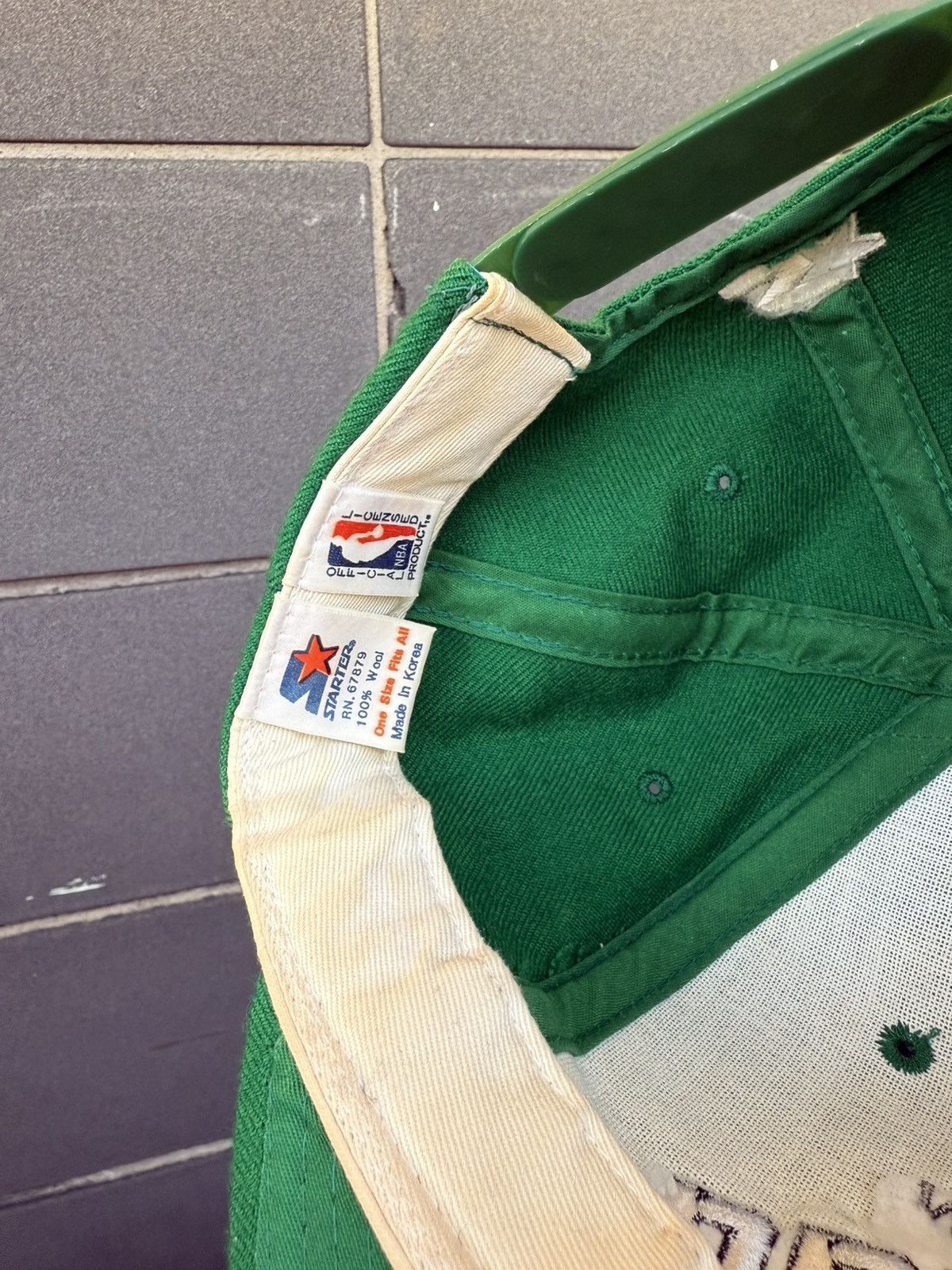 Starter Vintage boston celtics starter snapback hat Size ONE SIZE - 4 Thumbnail