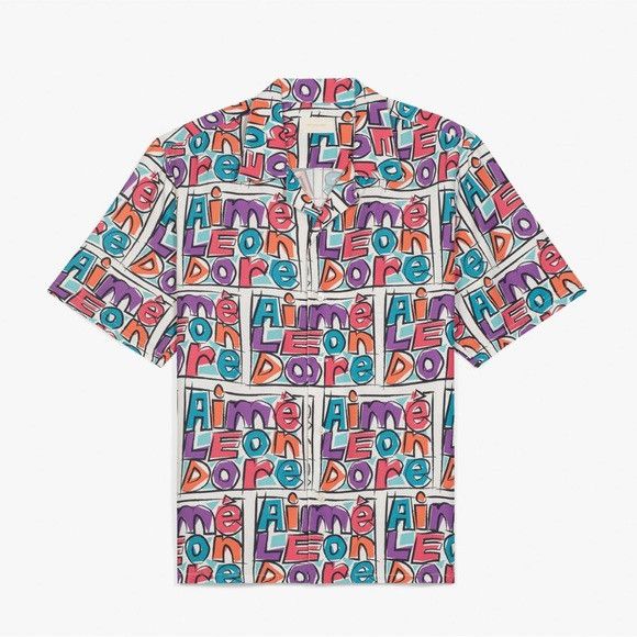 Aime Leon Dore Aime Leon Dore ss19 Crayon Print Hawaiian Shirt Size US S / EU 44-46 / 1 - 3 Thumbnail