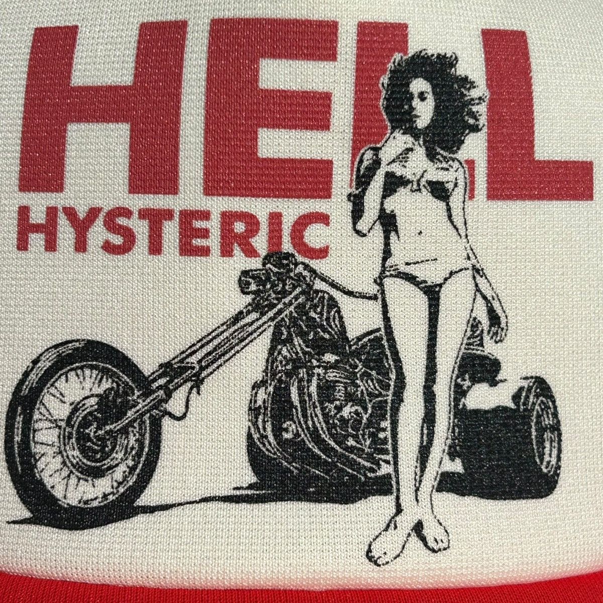Hysteric Glamour „Hell“ Girl Cap Red