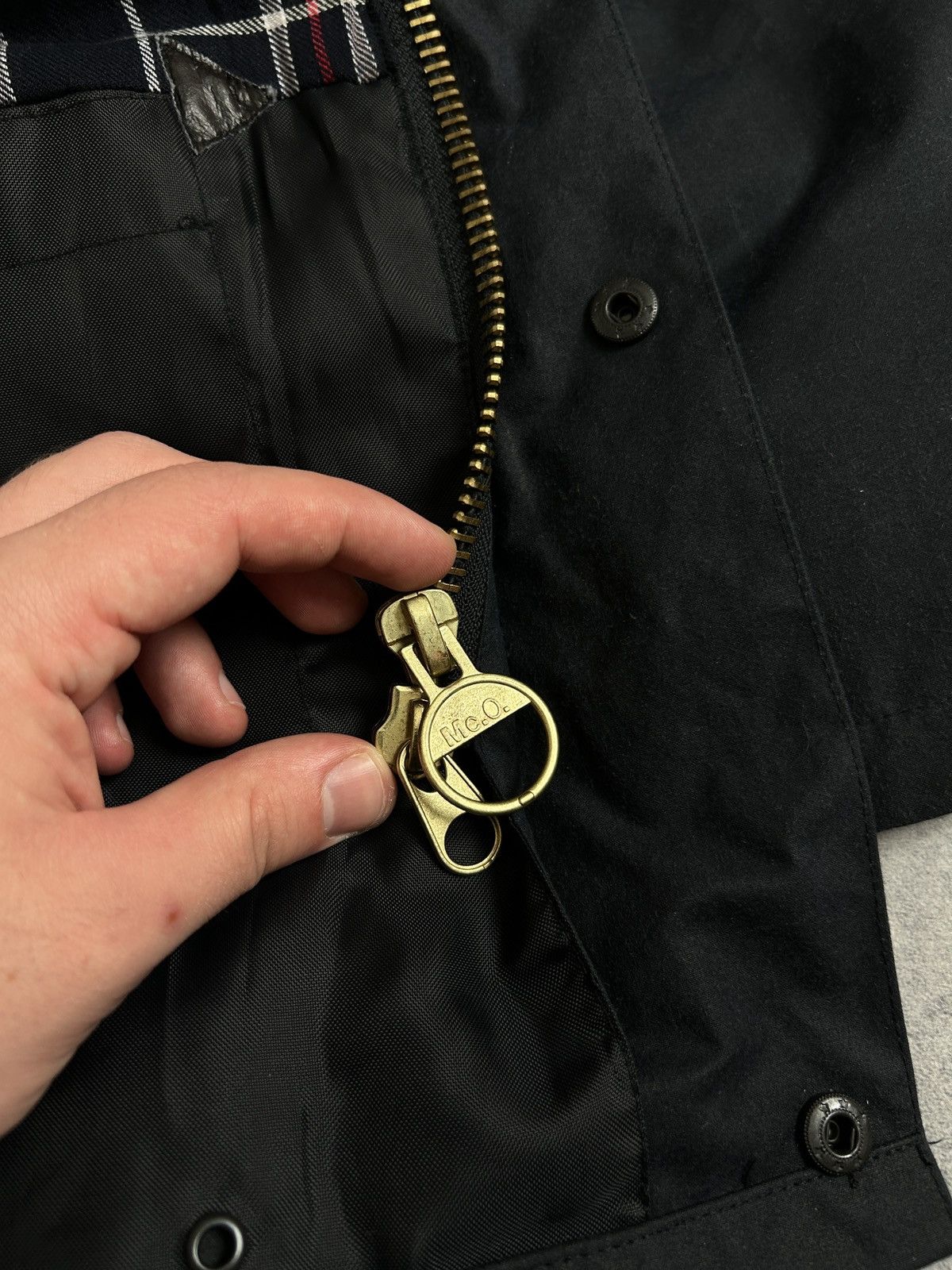 Orvis Mc Orvis Grail Wachs-Wetterjacke coat waxed barbour Size US S / EU 44-46 / 1 - 6 Thumbnail