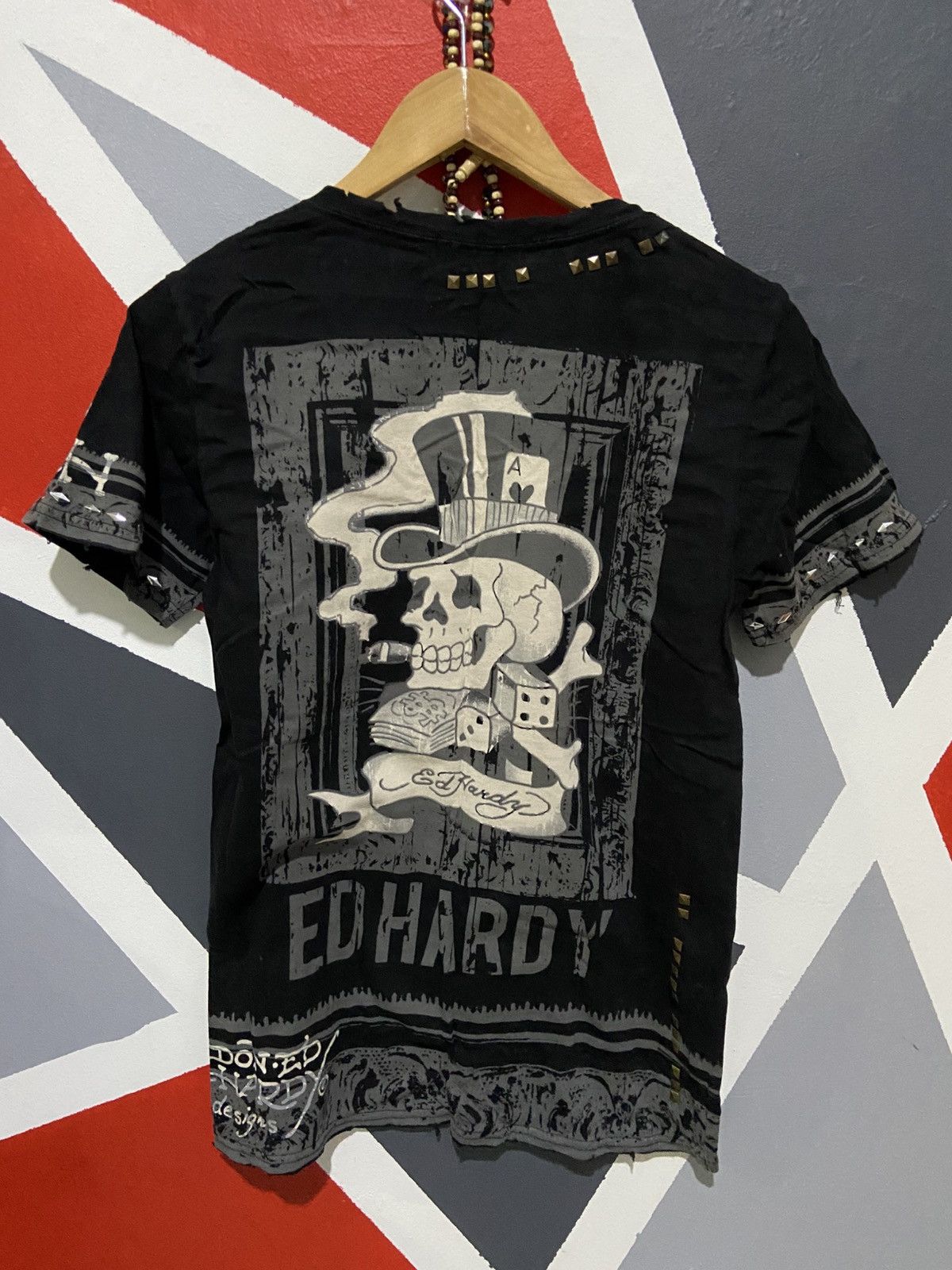 Ed Hardy Ed Hardy Big Skull Tee Size US S / EU 44-46 / 1 - 1 Thumbnail