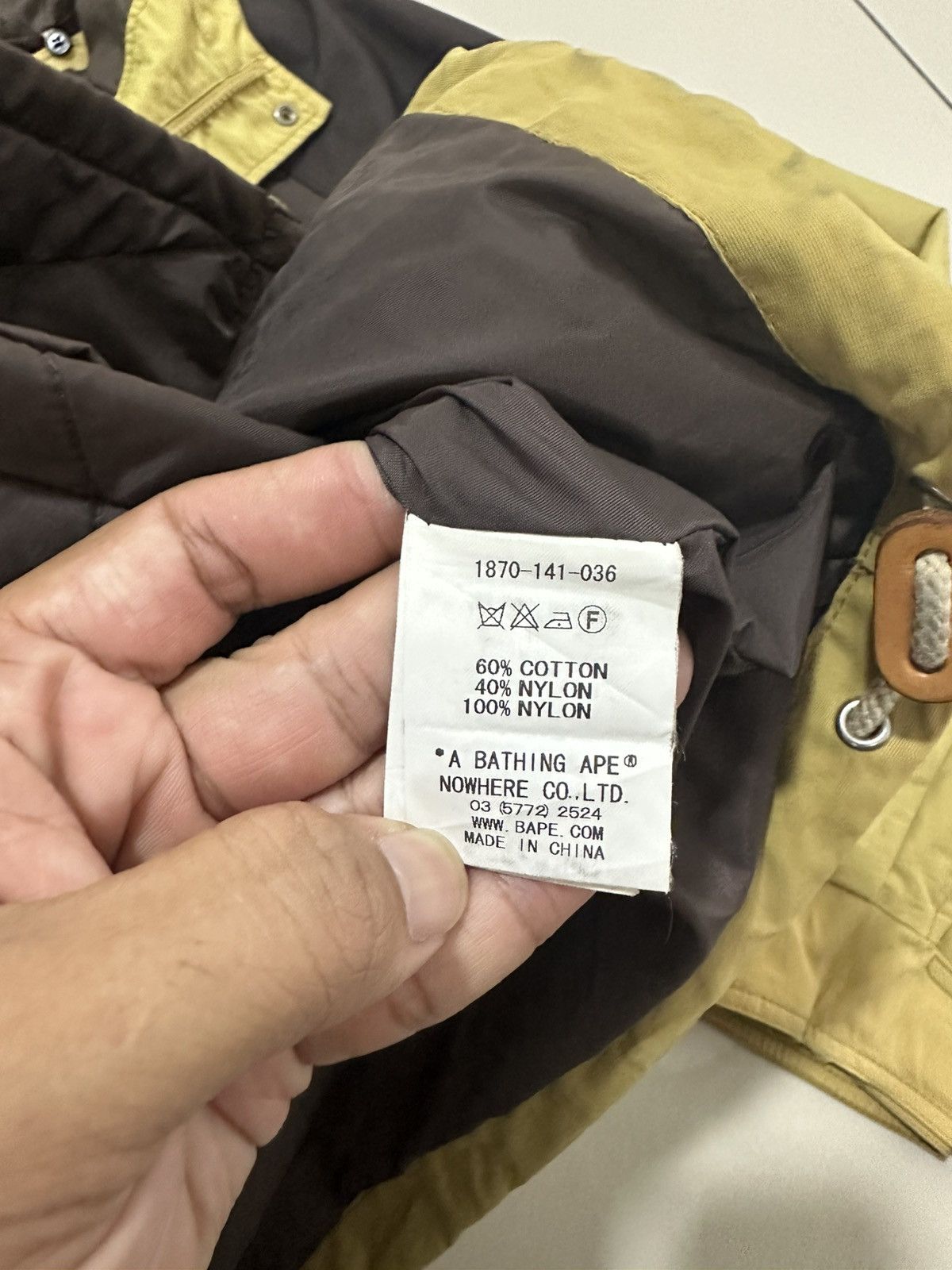Bape A Bathing Ape Mountain Sports Parka Jacket Large Lightweight Size US L / EU 52-54 / 3 - 11 Thumbnail