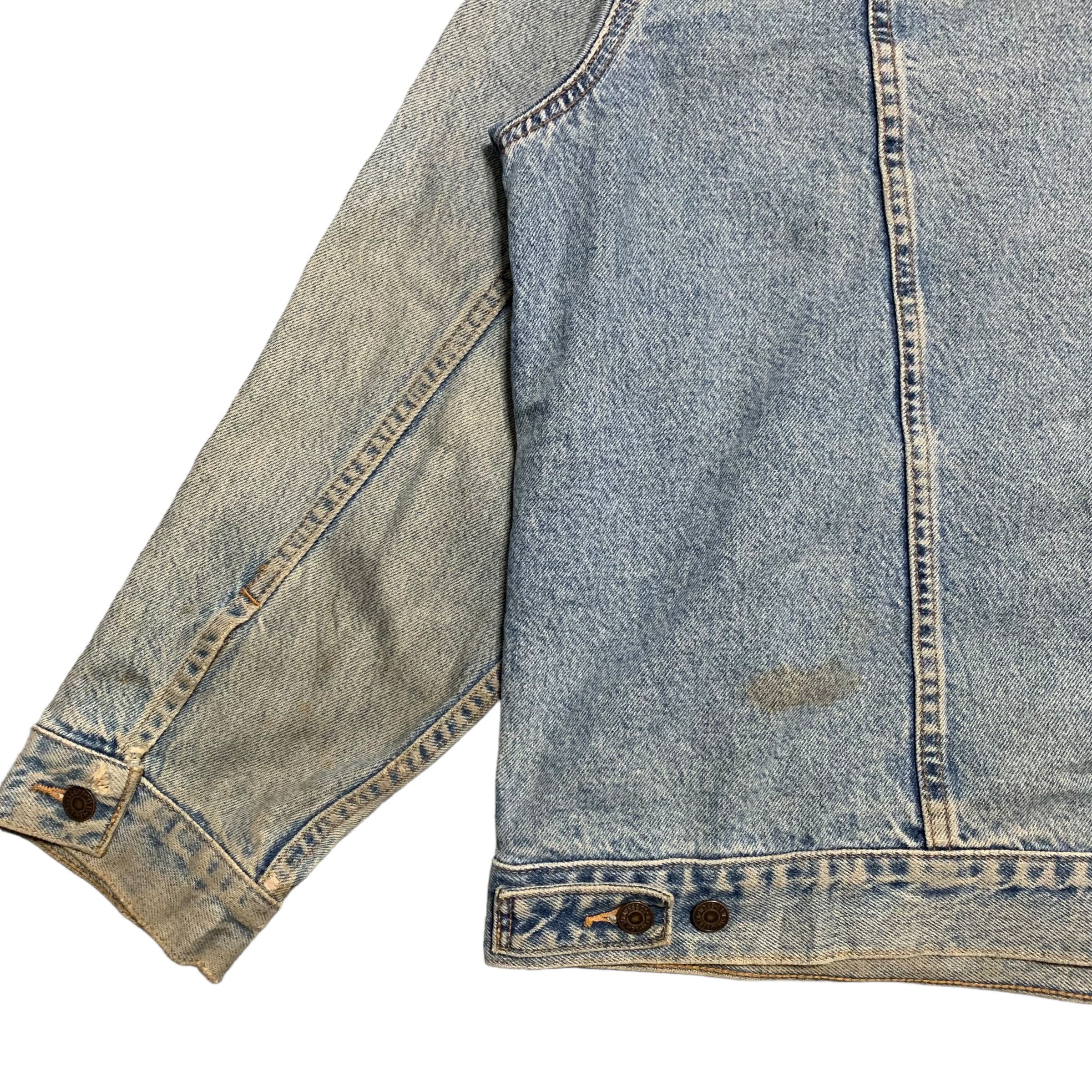 Levi's Vintage Oversize Levis 71507 Denim Jacket Size US XXL / EU 58 / 5 - 12 Thumbnail