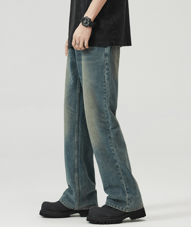 Japanese Brand × Jean Distressed vintage American style flared baggy jeans Size US 32 / EU 48 - 3 Thumbnail
