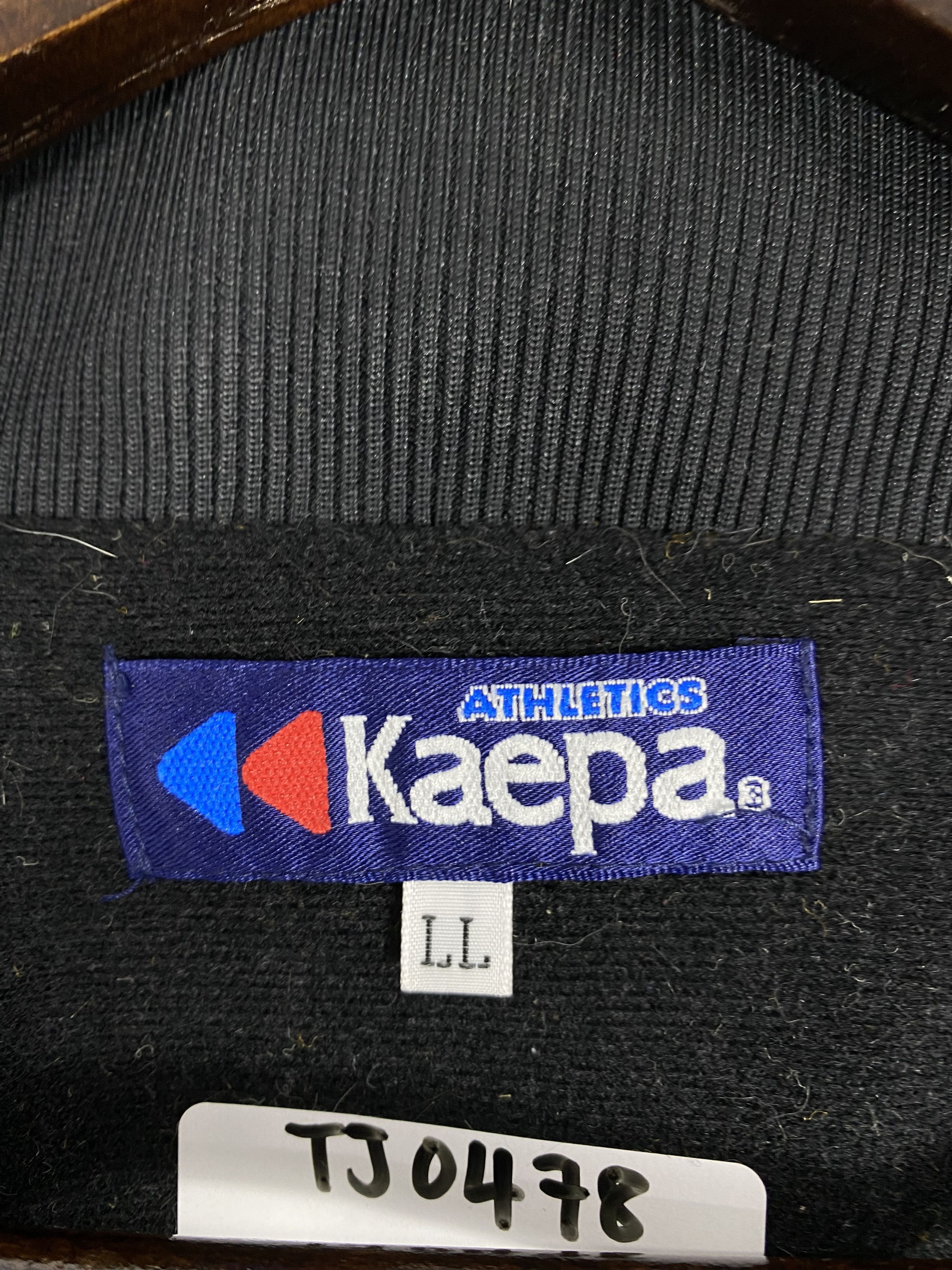 Kappa Vintage Kaepa Logo Tape Sleeve Track Jacket Size US L / EU 52-54 / 3 - 9 Thumbnail