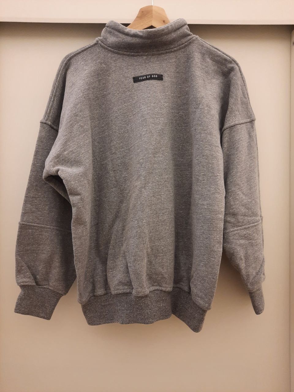 Fear of God Sixth Collection FG Mock Neck Pullover Sweatshirt Size US XS / EU 42 / 0 - 2 Thumbnail