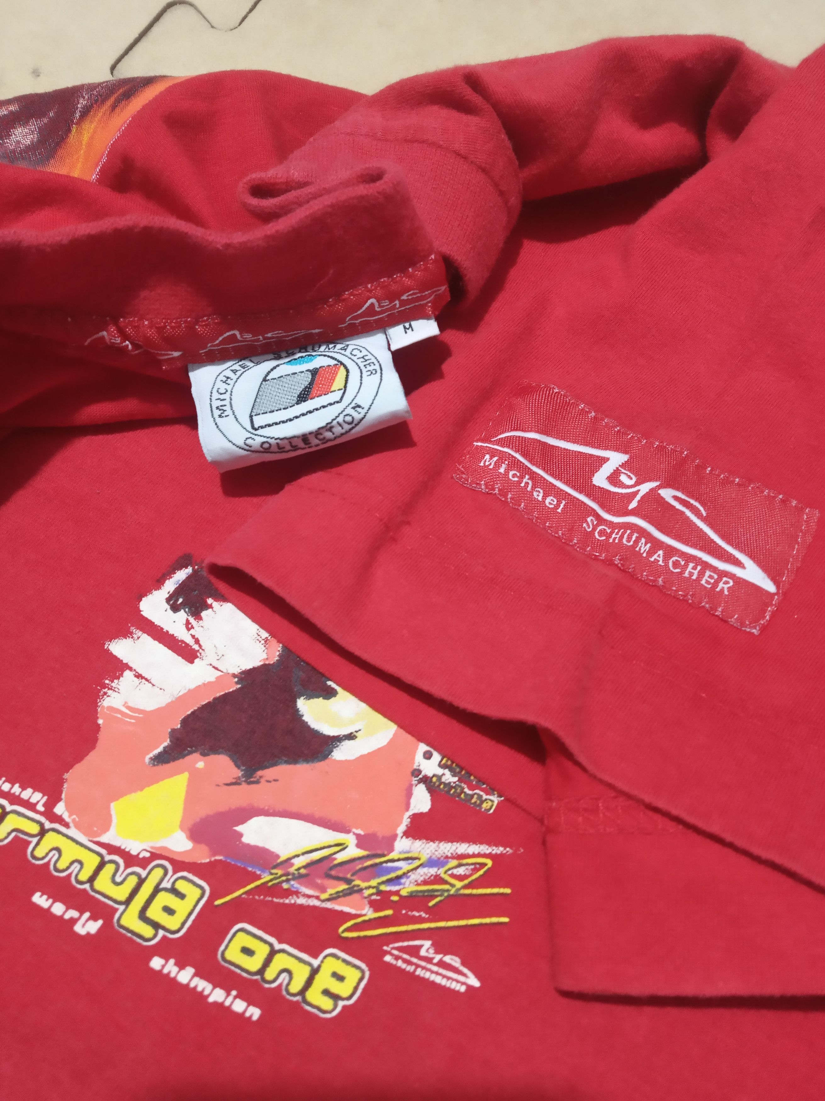 Formula 1 Vintage Michael Schumacher F1 World Champion Size US M / EU 48-50 / 2 - 3 Thumbnail