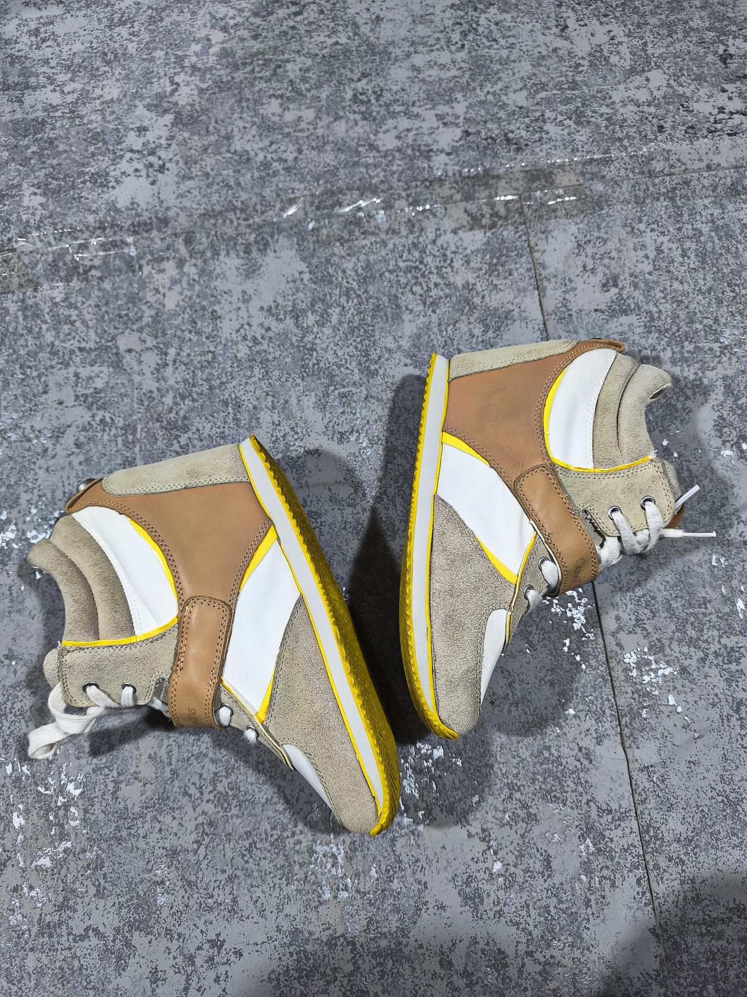 Isabel Marant Isabel Marant Style CKJ 2013 Wedge Sneakers Leather Size US 11 / IT 41 - 2 Thumbnail
