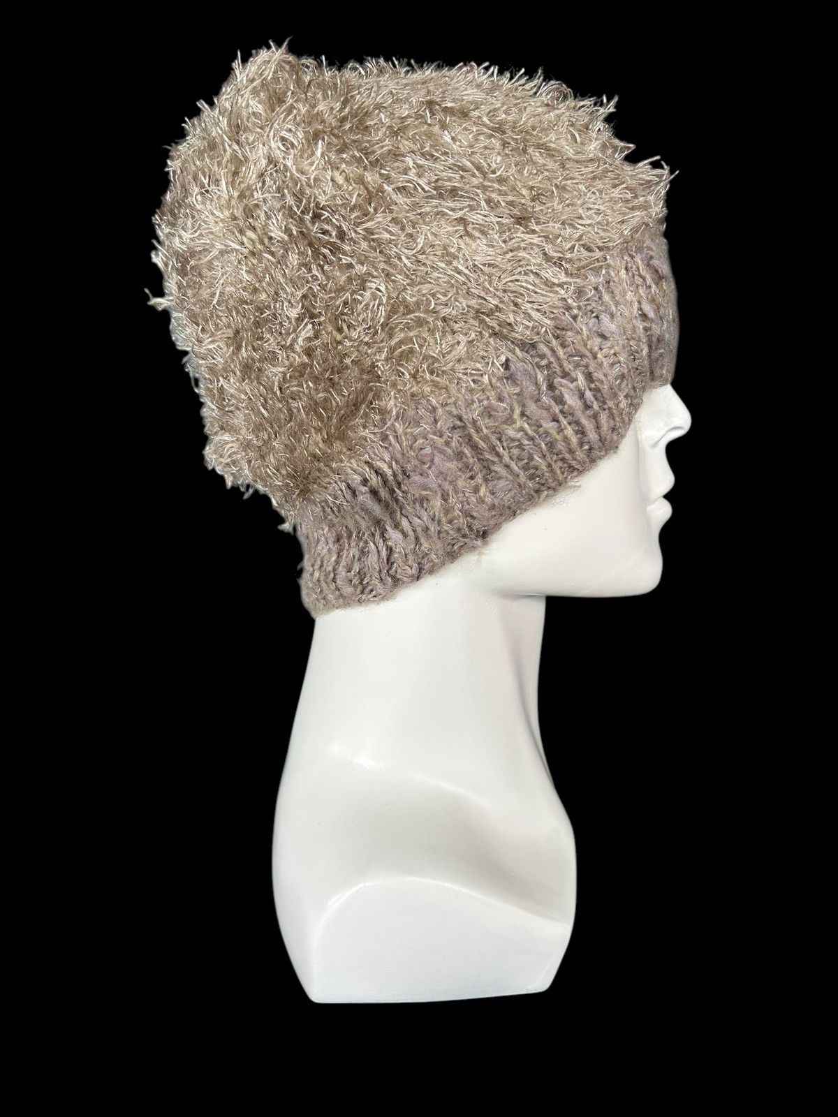 Japanese Brand × Kapital × Vintage Mohawk Hairy Japanese Style Rare Beanie Hats ☠️☠️ Size ONE SIZE - 2 Thumbnail