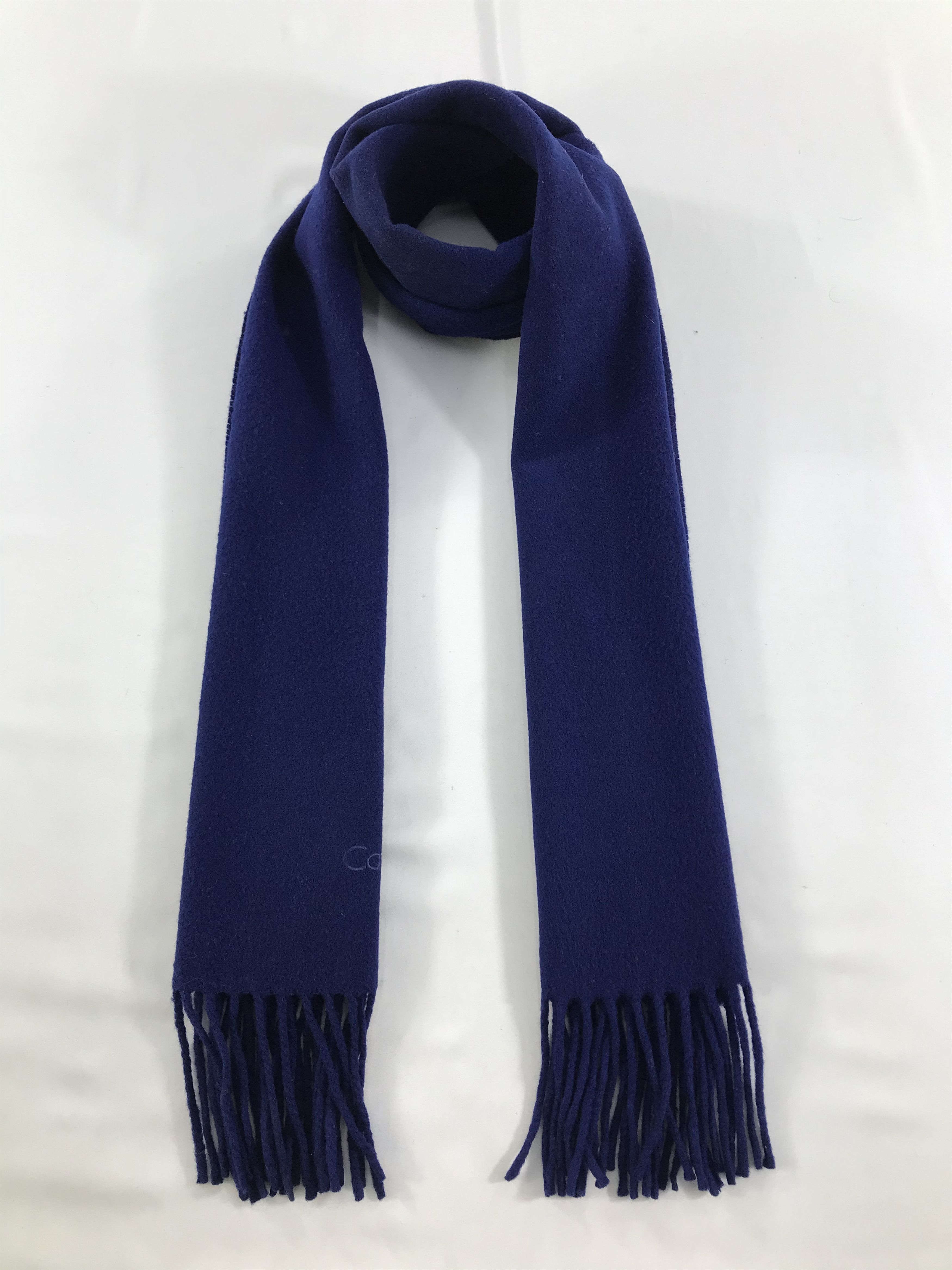 Calvin Klein Calvin Klein Wool Scarf Muffler Neck Wrap V182 Size ONE SIZE - 1 Thumbnail