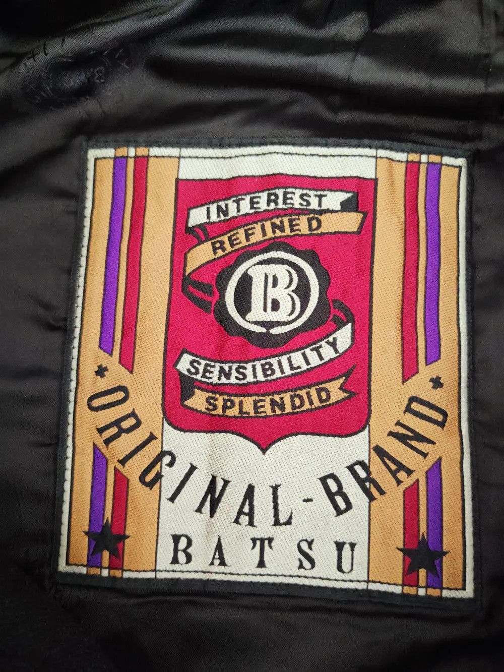 Japanese Brand DLL Splendid Batsu japan vintage Black varsity Jackets #W066 Size US M / EU 48-50 / 2 - 7 Thumbnail
