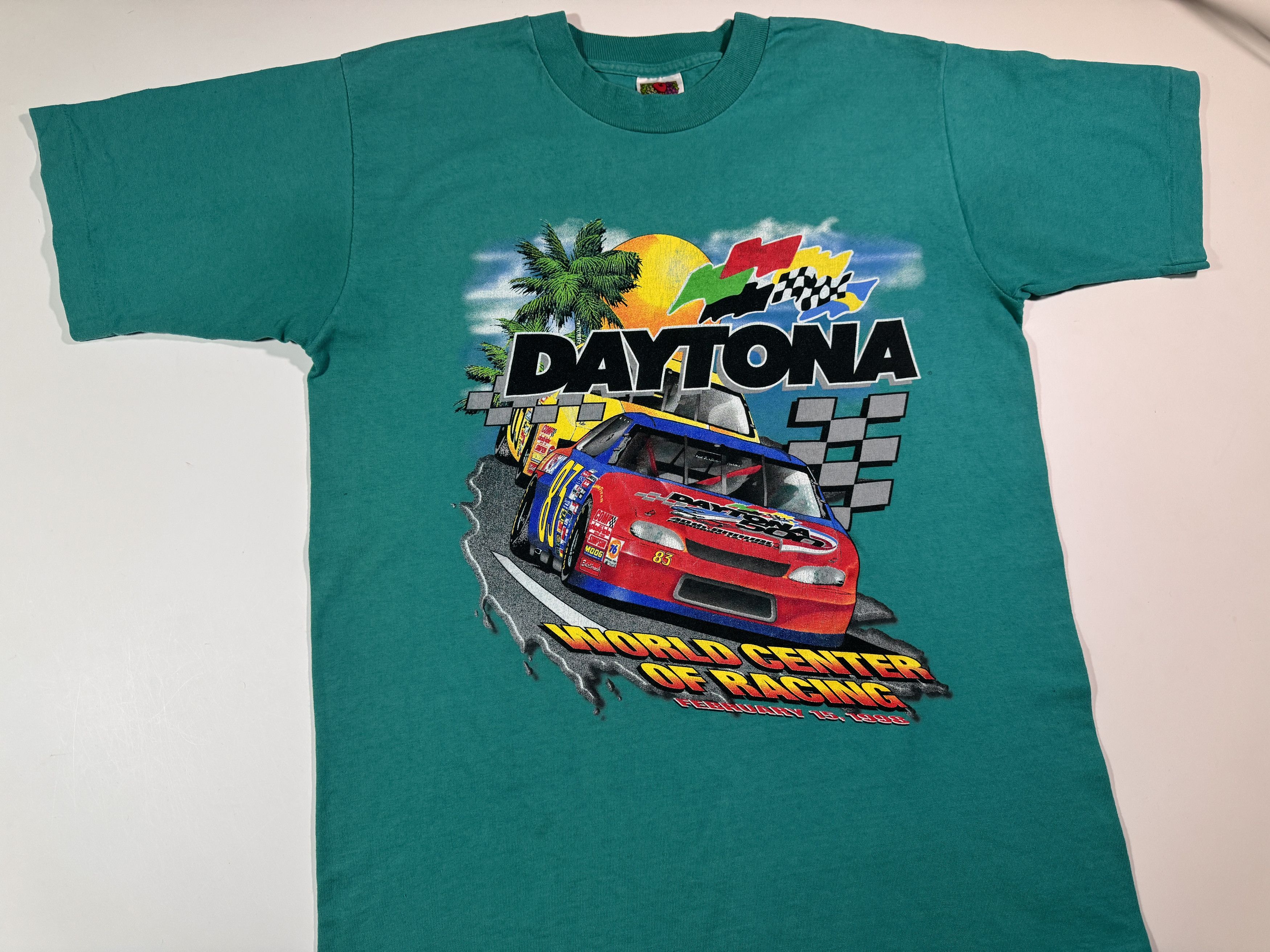 Vintage Vintage 1998 Daytona Racing T-shirt Size US M / EU 48-50 / 2 - 3 Thumbnail