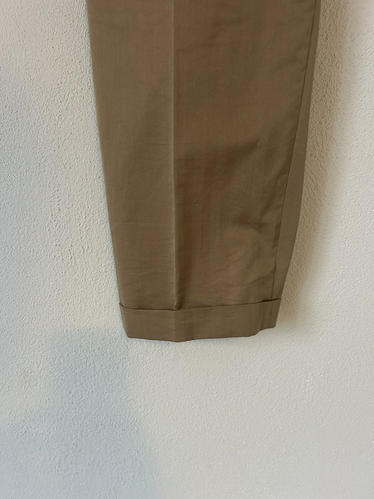 Prada Prada Khaki Cotton Trousers - Size 54 Size US 38 / EU 54 - 16 Thumbnail
