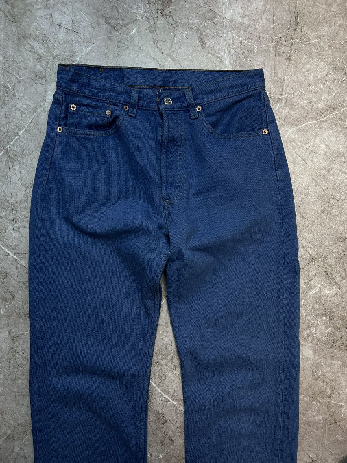 Levi's × Vintage Vintage 90s Levis 501 Denim Jeans Made In USA Size US 31 - 10 Thumbnail