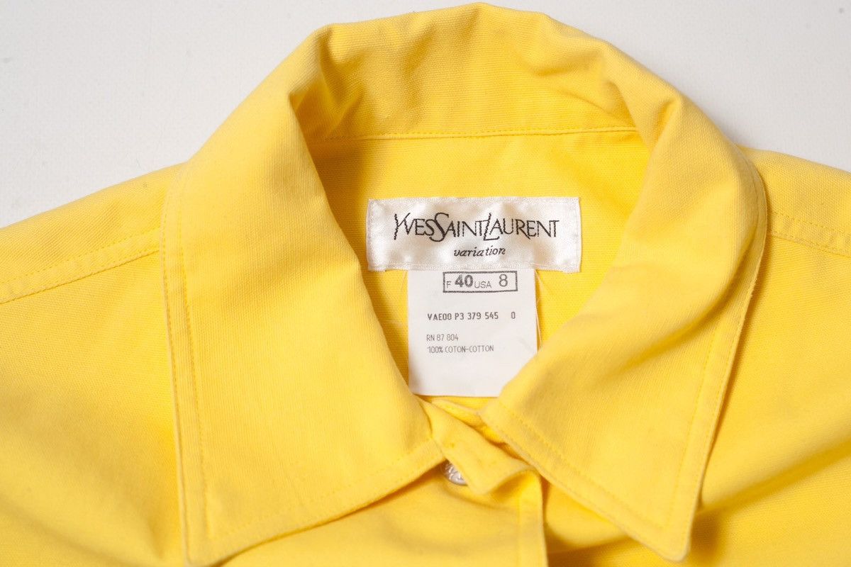 Yves Saint Laurent yves saint laurent variation vintage denim jacket Size M / US 6-8 / IT 42-44 - 4 Thumbnail