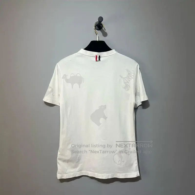 Thom Browne Thom Browne White Cotton Women's T-Shirt . Size S / US 4 / IT 40 - 2 Thumbnail