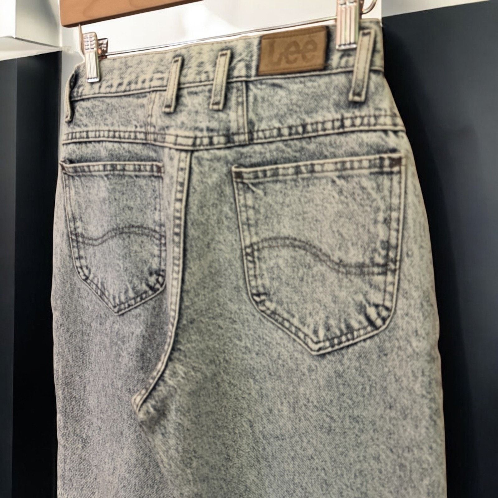 Lee Lee Riders Vintage Stonewashed Jeans - Size 9 Length 31" Size 28" / US 6 / IT 42 - 2 Thumbnail