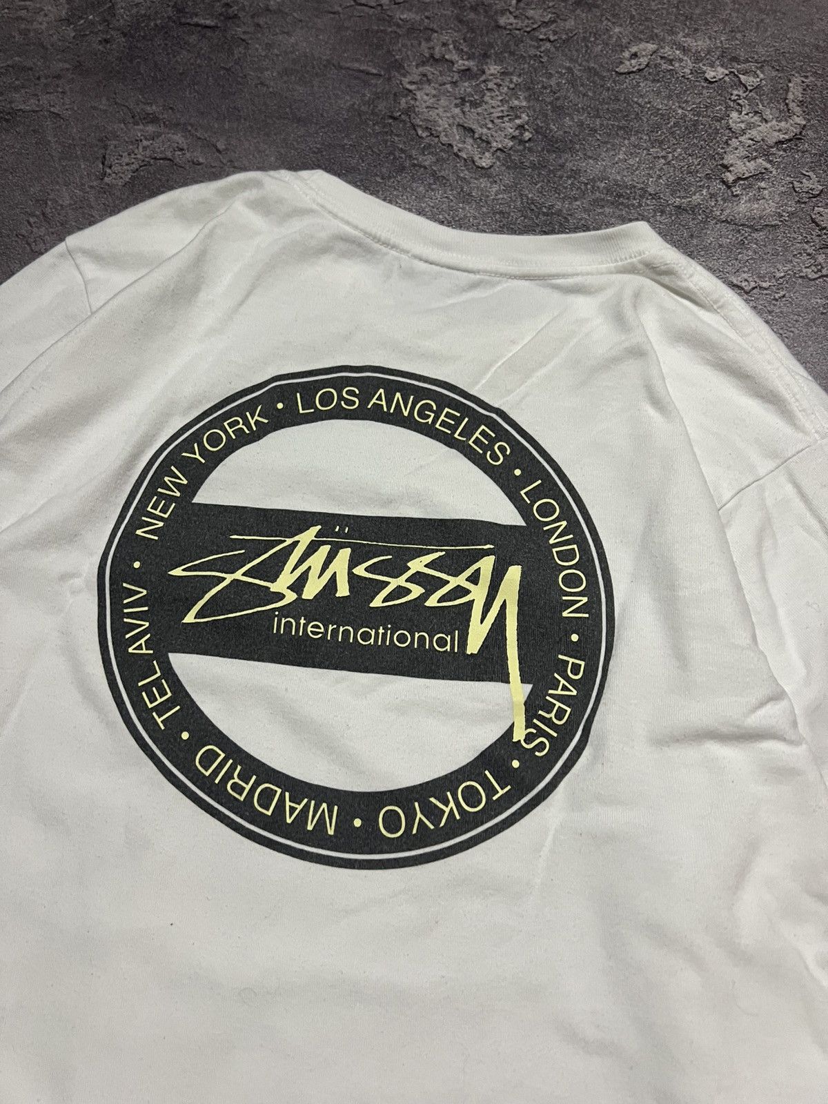 Stussy Vintage 90s Stussy Logo Long Sleeve Streetwear Size US M / EU 48-50 / 2 - 2 Thumbnail
