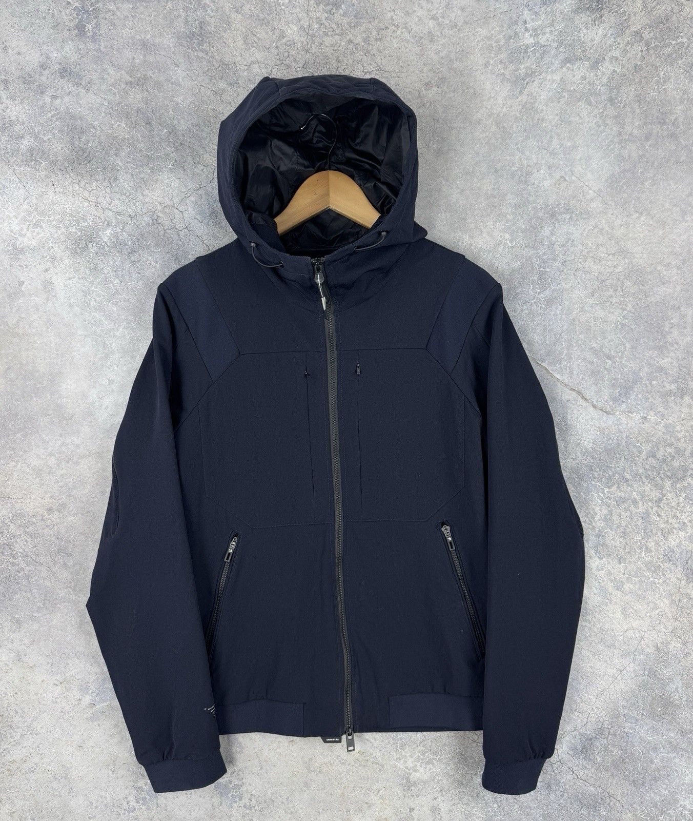 Krakatau KRAKATAU Apex Navy Hooded TechWear Jacket Size US M / EU 48-50 / 2 - 1 Thumbnail