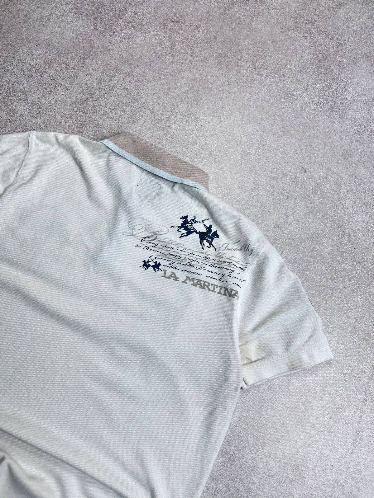 La Martina Vintage 90s La Martina Y2K Polo Shirt S Size US S / EU 44-46 / 1 - 9 Thumbnail