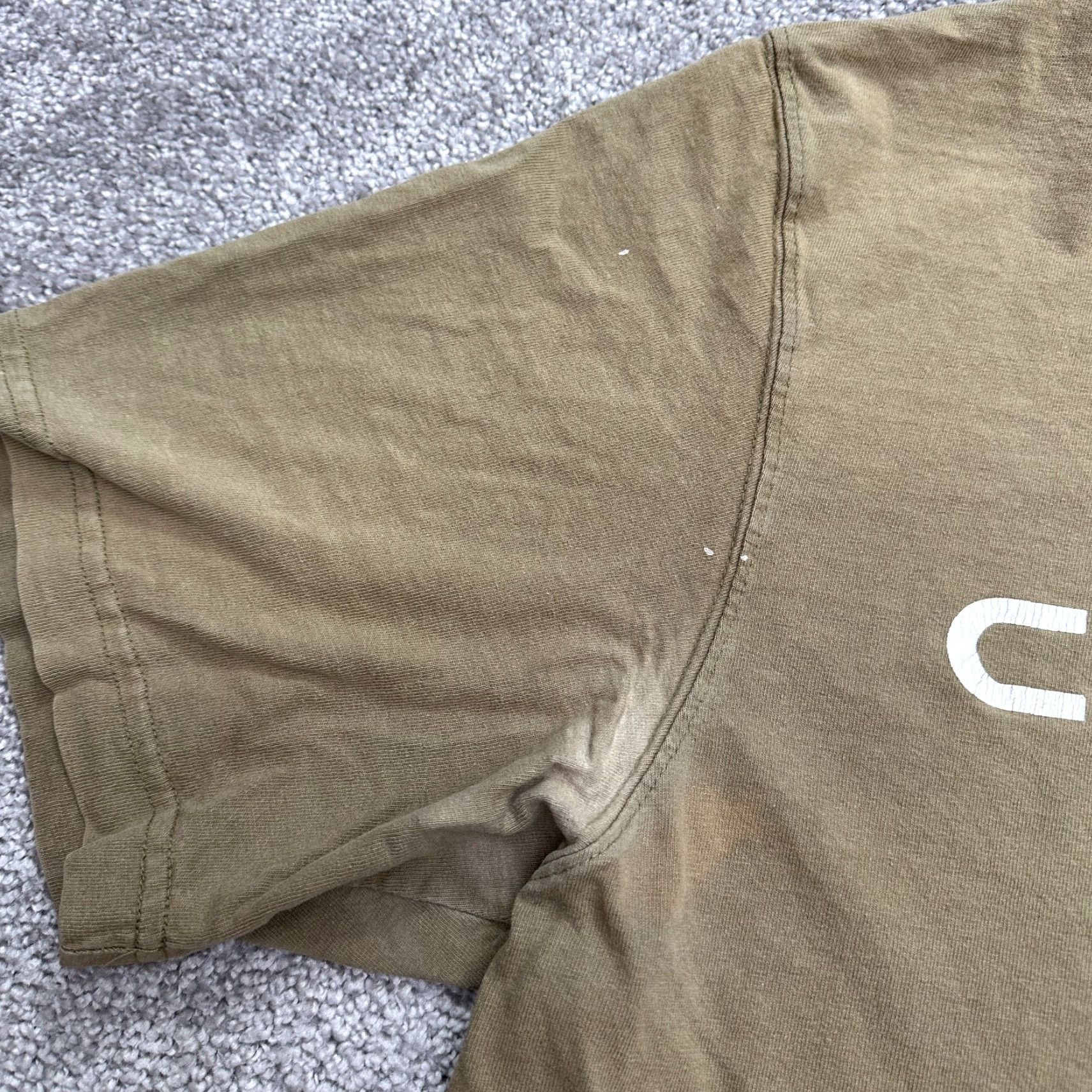 Carhartt VINTAGE Carhartt K195 Shirt Mens L Brown Crew Neck Graphic Tee 90s Outdoor Mens Size US L / EU 52-54 / 3 - 5 Thumbnail