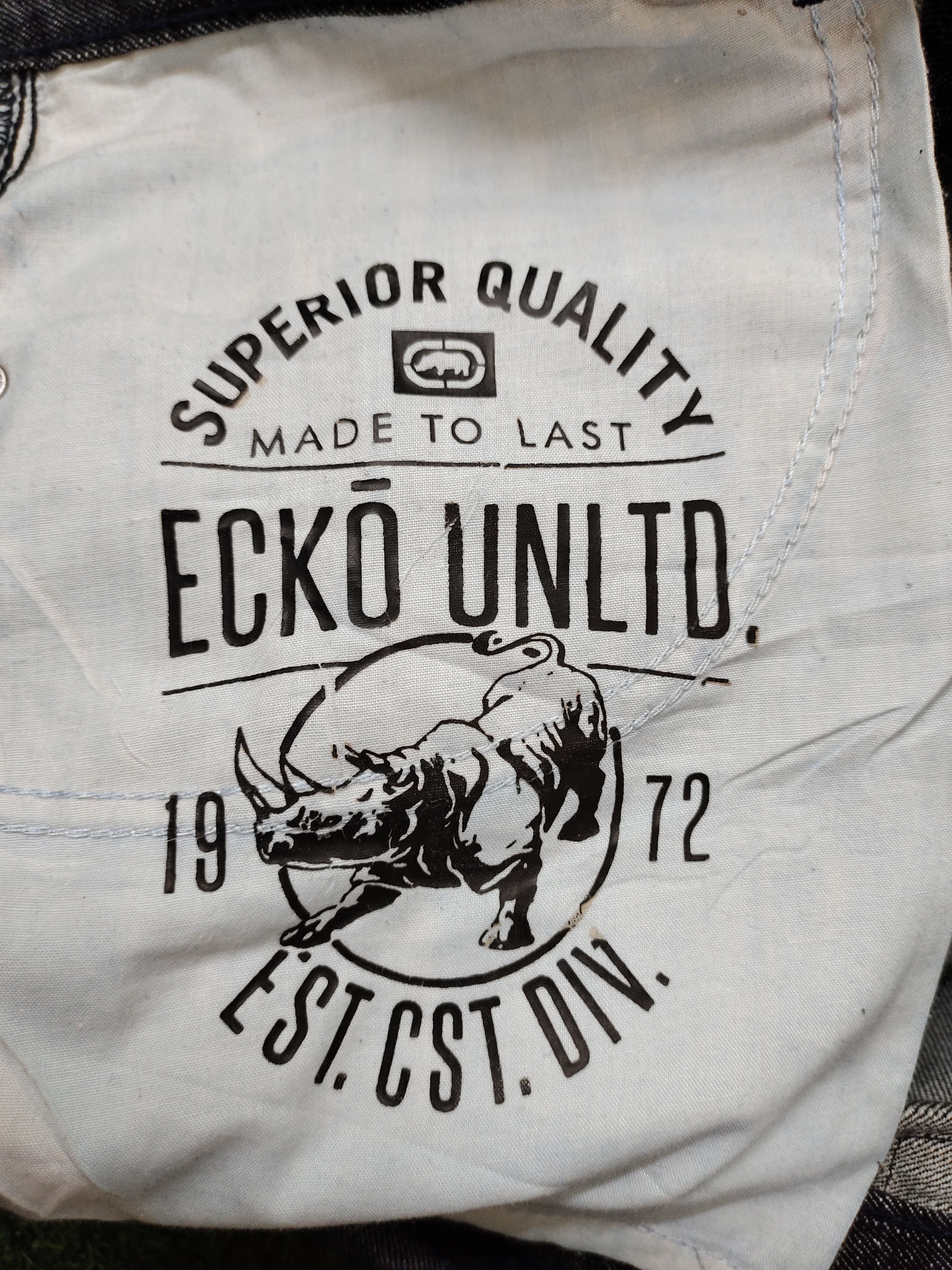 Ecko Unltd. W42 Ecko Unltd Straight Fit Denim Jeans Y2k Jnco Streetwear Size US 42 / EU 58 - 17 Thumbnail