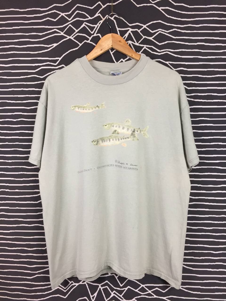 Habitat × Vintage Vtg Y2K Golden Trout California Trout Native Species Tee Size US XL / EU 56 / 4 - 2 Thumbnail