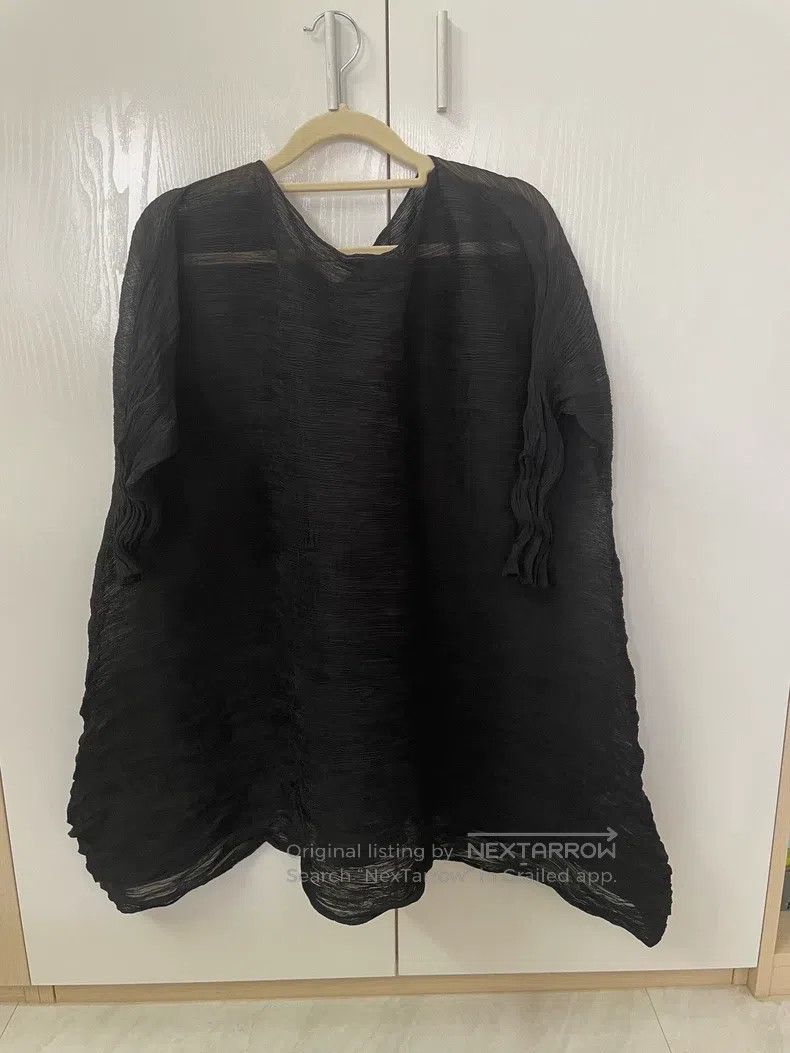 Issey Miyake Issey Miyake size:one size Crepe Long Top Size XXS / US 00 / IT 34 - 1 Thumbnail